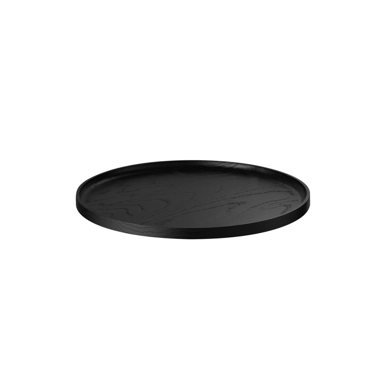 Flash Sale Bath & Living Blomus OKU round tray / tray (medium) 64550 Black