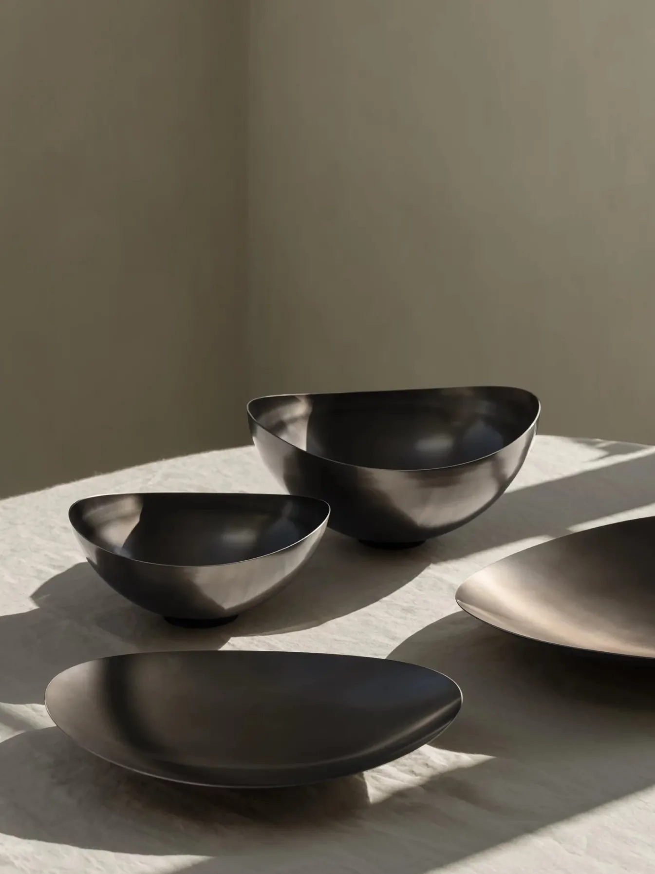 Cheap Bath & Living Blomus ONDEA bowl 42 cm color Burned Metal - 64480 DarkGrey