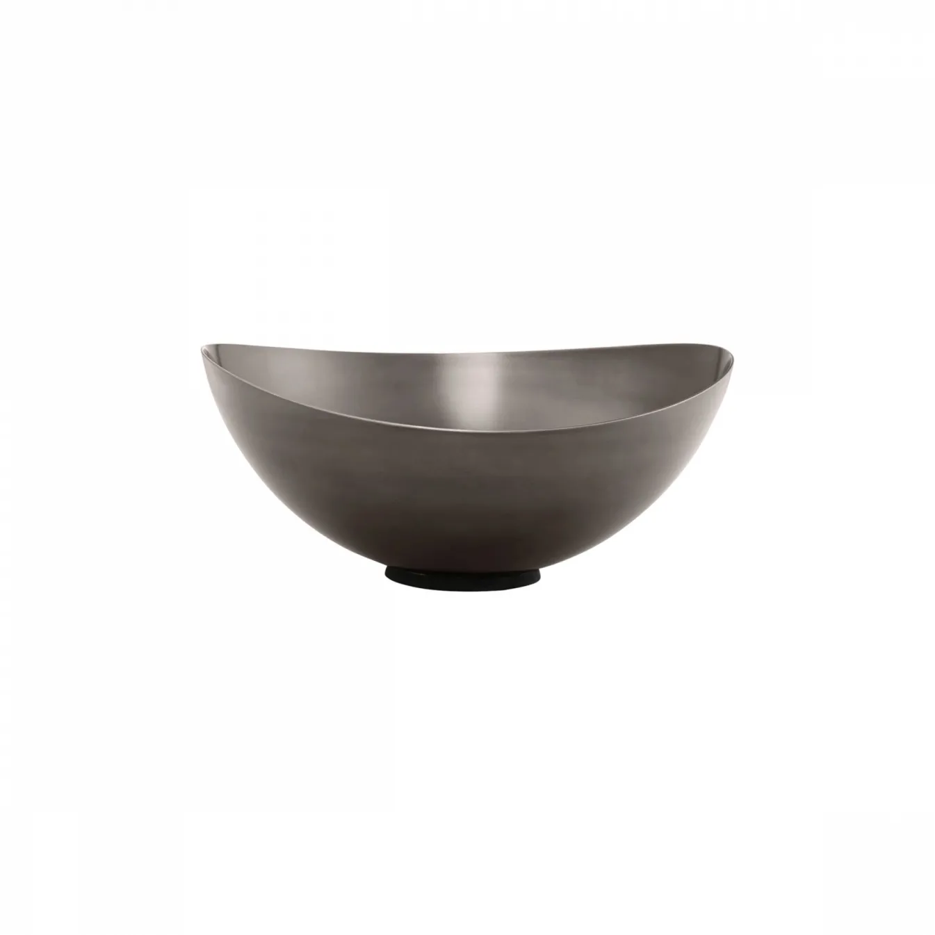 Online Bath & Living Blomus ONDEA deep bowl 24 cm color Burned Metal - 64481 DarkGrey