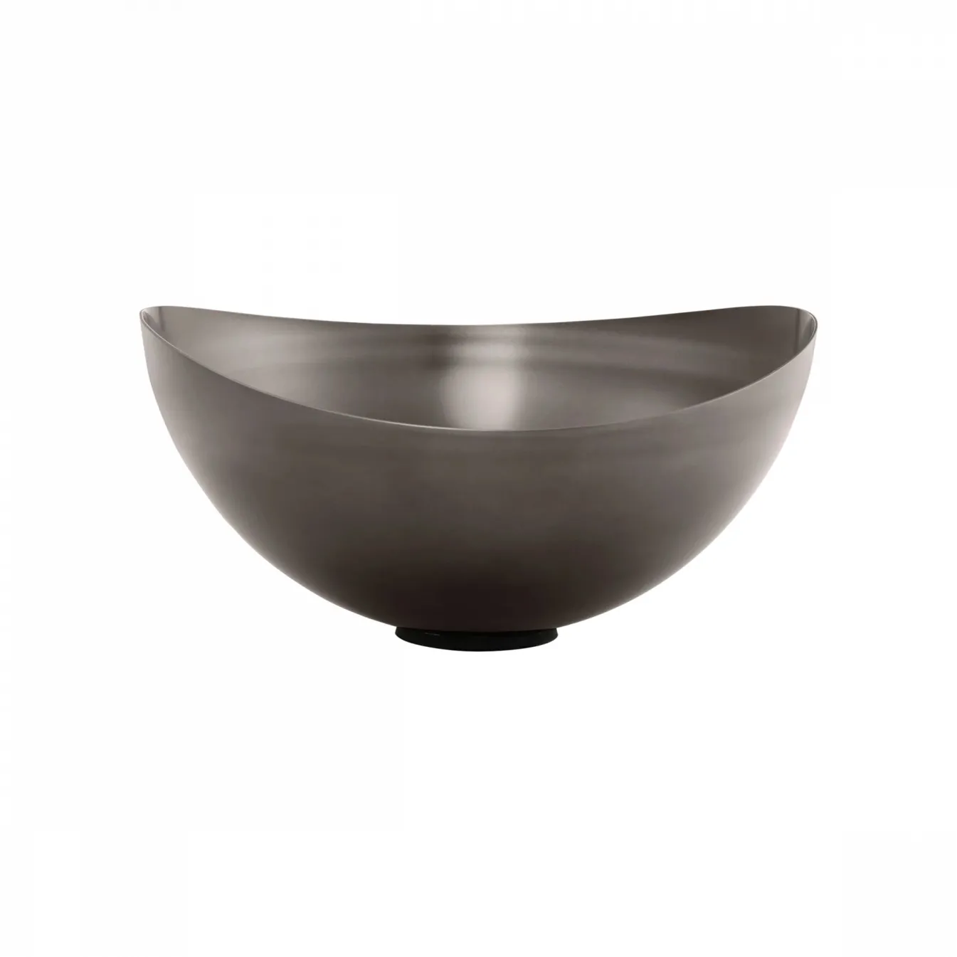 Best Bath & Living Blomus ONDEA deep bowl 30 cm color Burned Metal - 64482 DarkGrey