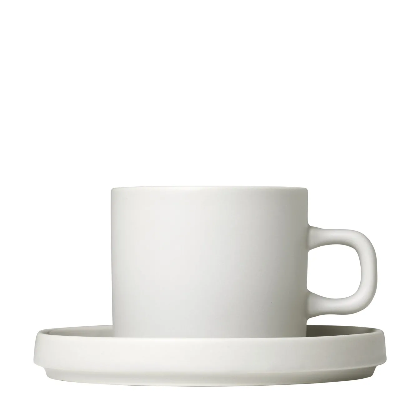 Store Bath & Living Blomus PILAR 2 coffee cups 200 ml with saucer (63907) Moonbeam