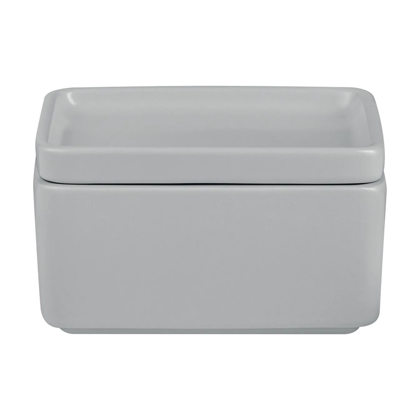 Outlet Bath & Living Blomus PILAR butter dish color Mirage Gray (64369) MirageGrey