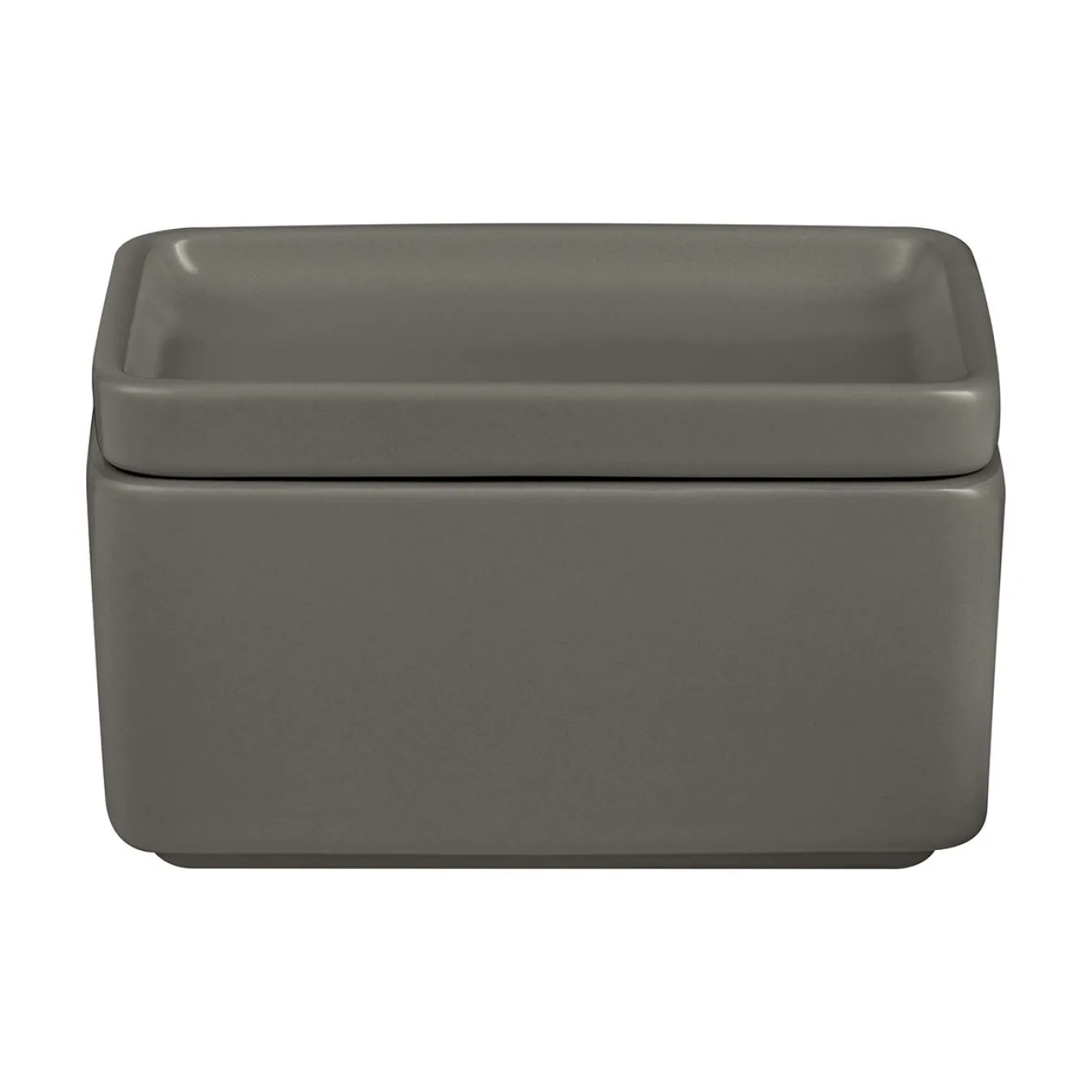 Flash Sale Bath & Living Blomus PILAR butter dish color (64370) Pewter