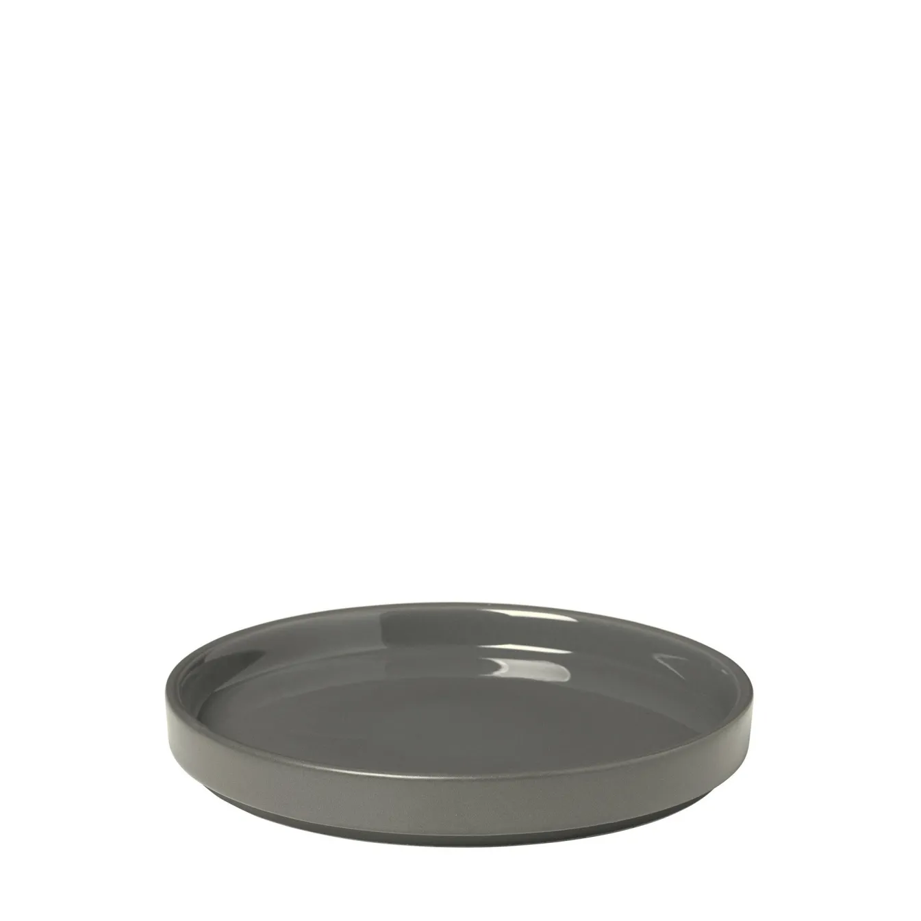 Discount Bath & Living Blomus PILAR flat plate / dessert plate 14 cm , set/4 (63983) Pewter