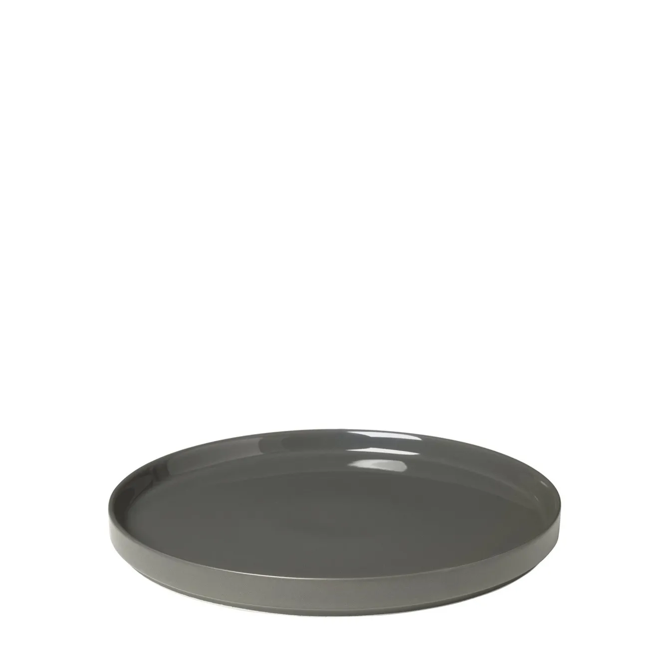New Bath & Living Blomus PILAR flat plate / dinner plate 27 cm color , set/4 (63964) Pewter