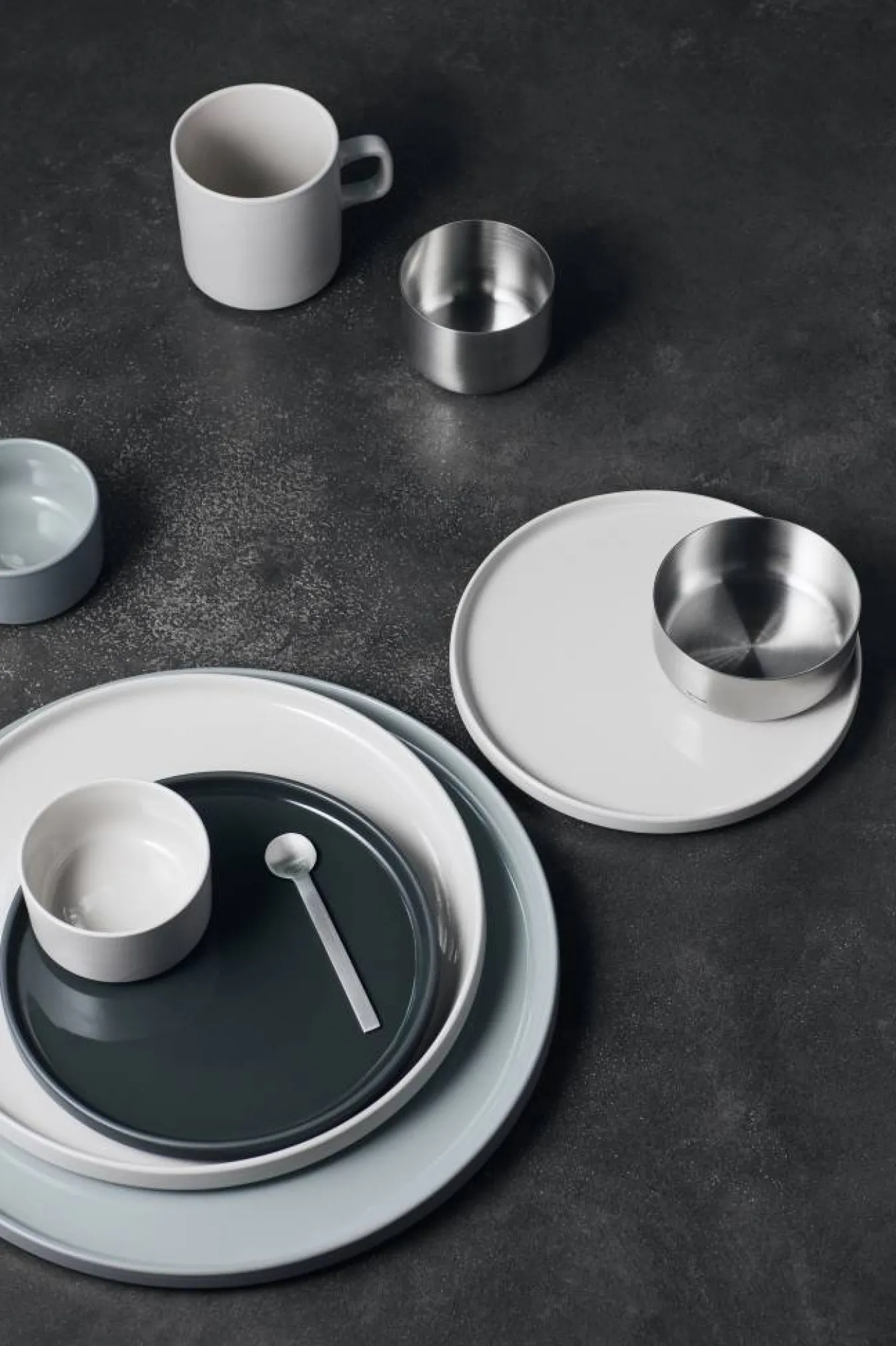 Shop Bath & Living Blomus PILAR flat plate / tapas plate 10 cm Agave Green set/4 (63989) AgaveGreen