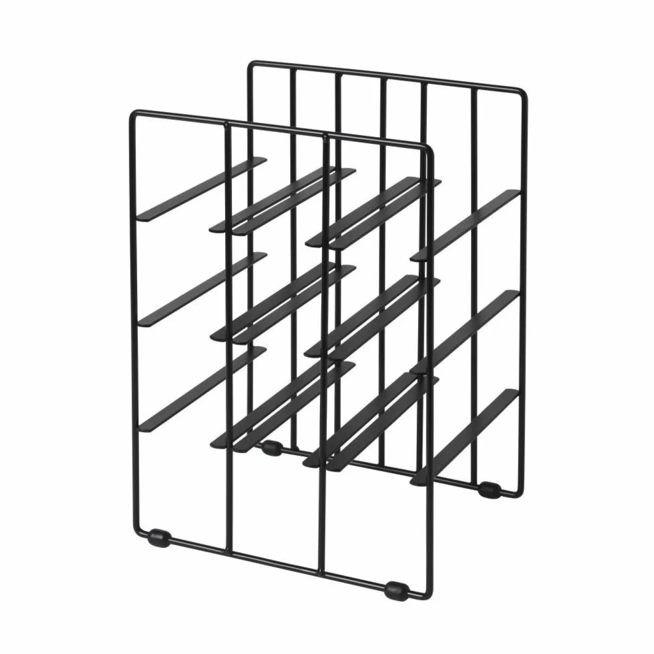 Store Bath & Living Blomus PILARE wine rack / bottle rack color (65777) 9 bottles Black