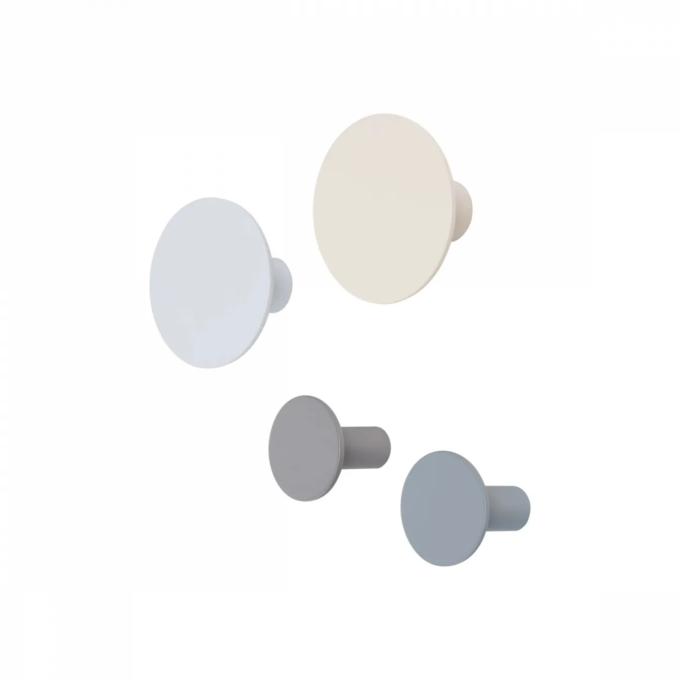 Best Bath & Living Blomus PONTO wall hooks (set/4) color Warm Gray - 66962 WarmGray,Tradewinds,MicroChip,Moonbeam