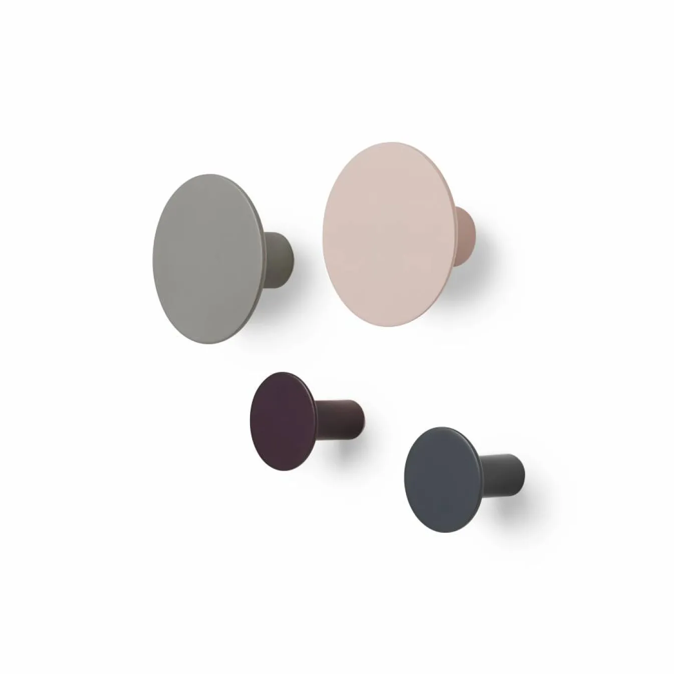 New Bath & Living Blomus PONTO wall hooks (set/4) Multicolor - 65801