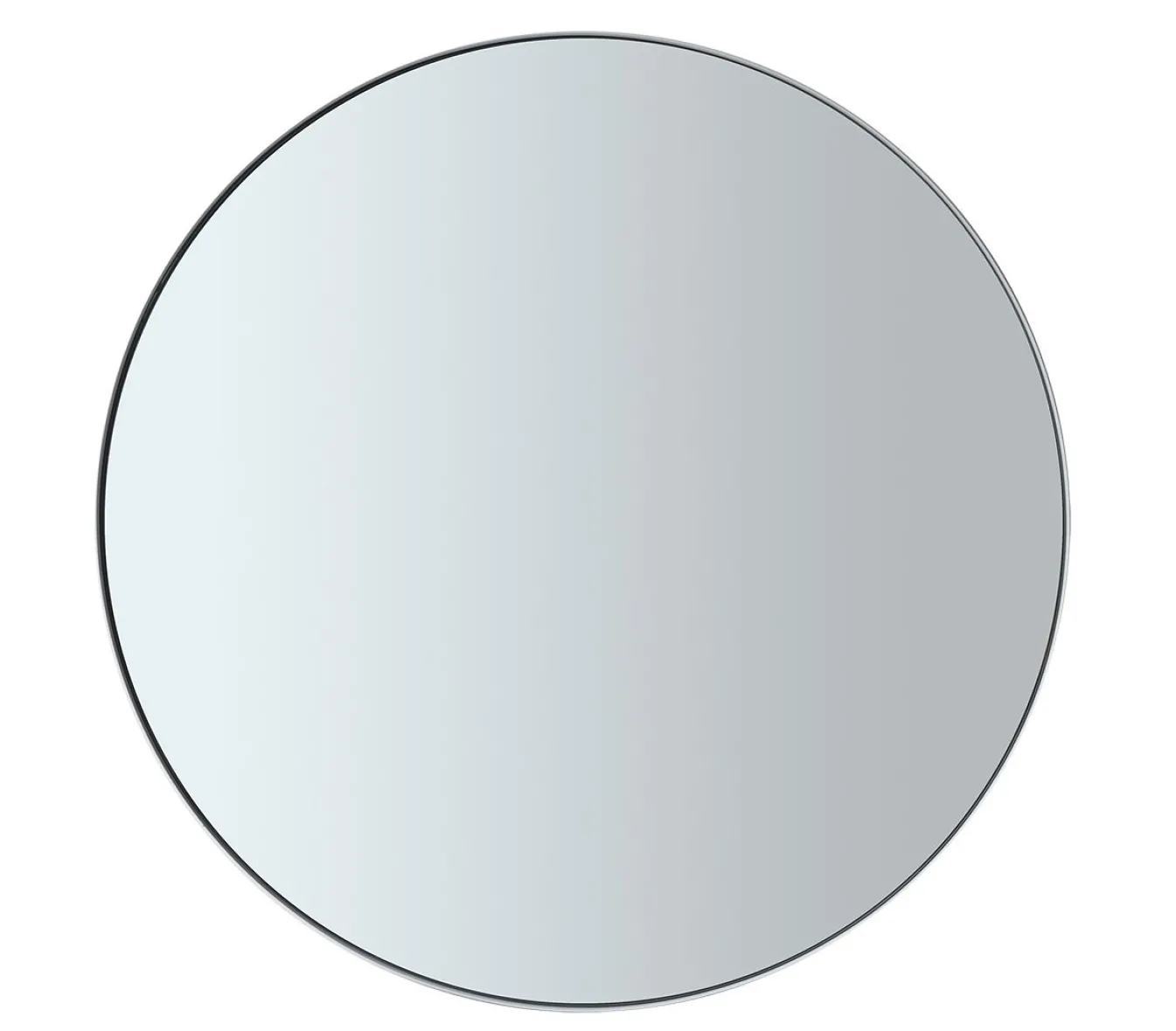 Discount Bath & Living Blomus RIM wall mirror 80 cm color smoked glass White
