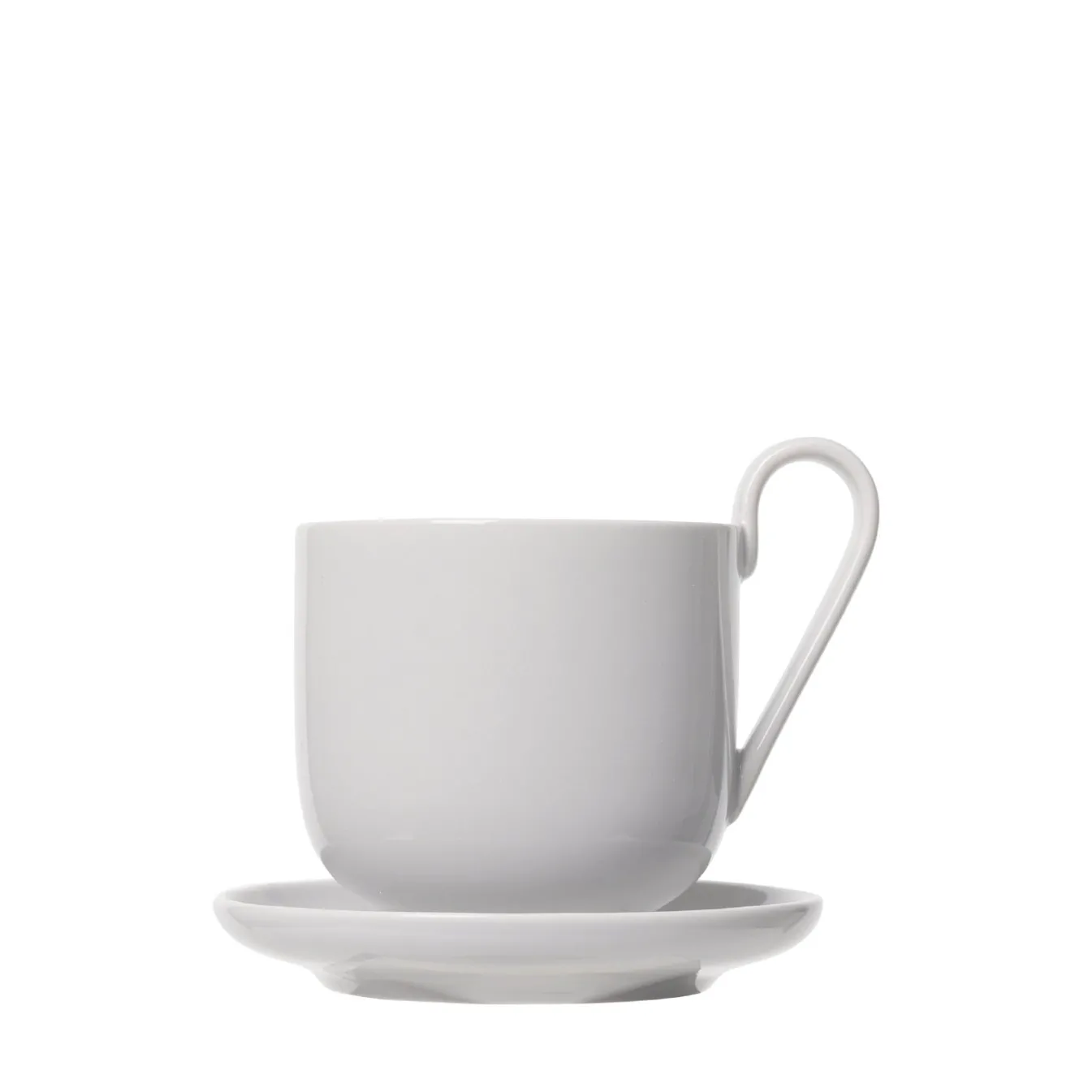 Clearance Bath & Living Blomus RO set/2 coffee cups with saucer Nimbus Cloud (64050) NimbusCloud