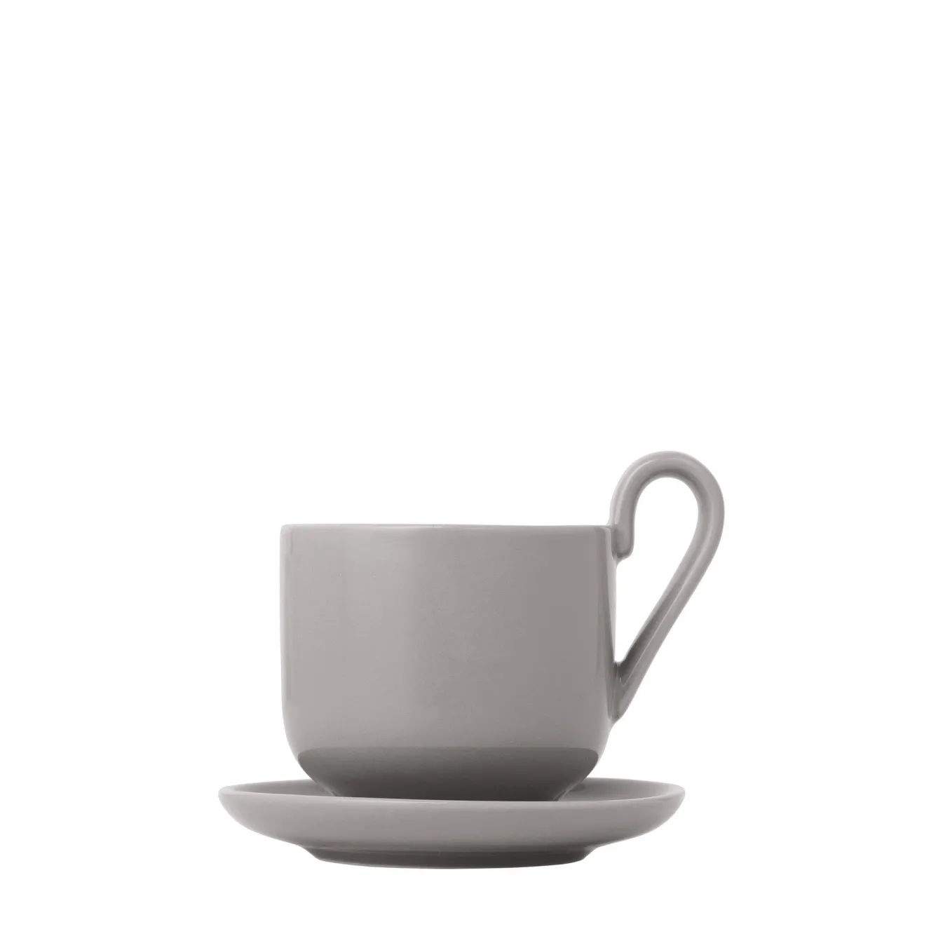 Cheap Bath & Living Blomus RO set/2 espresso cups with saucer Mourning Dove (64138) MourningDove(light-grey)