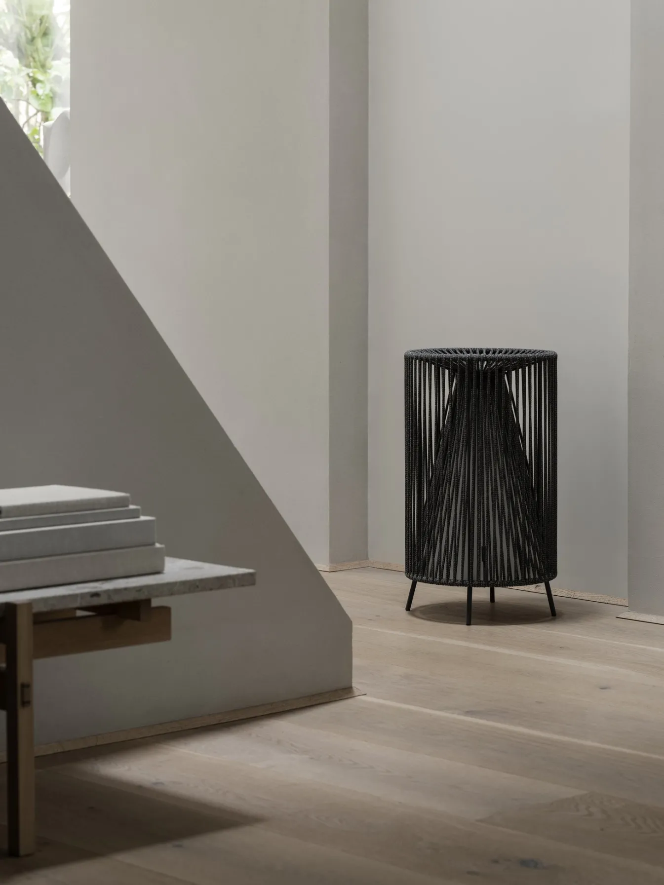 Hot Bath & Living Blomus ROPE floor lamp color - 66241 Coal