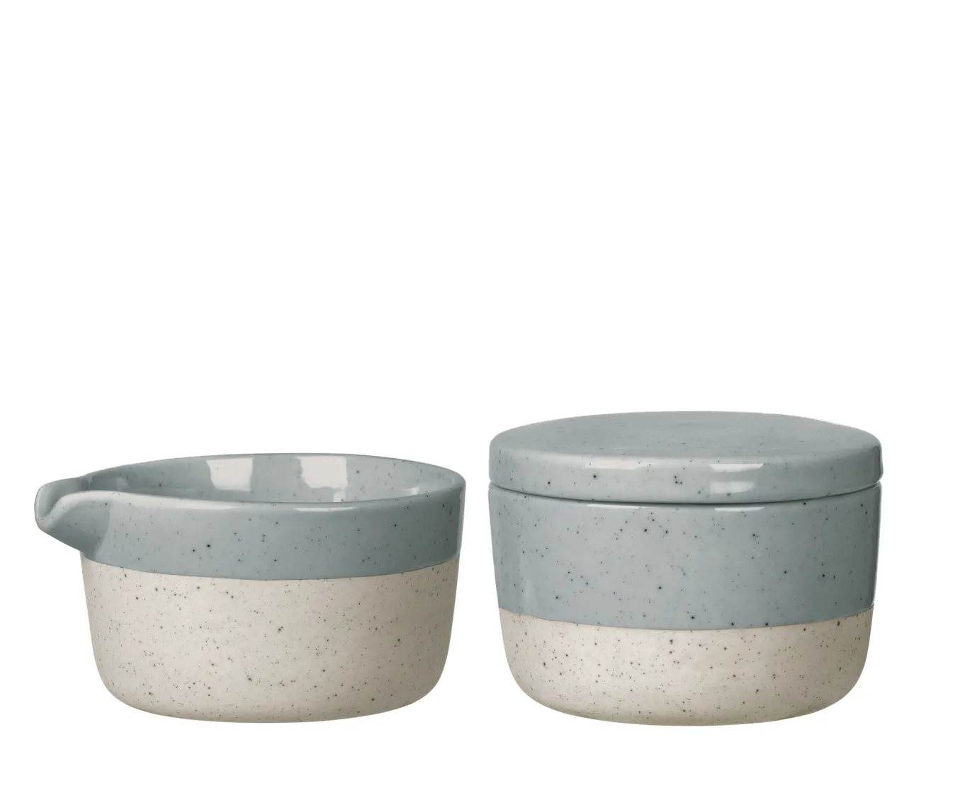 Online Bath & Living Blomus SABLO Stone - milk jug and sugar bowl (64320, 64321)