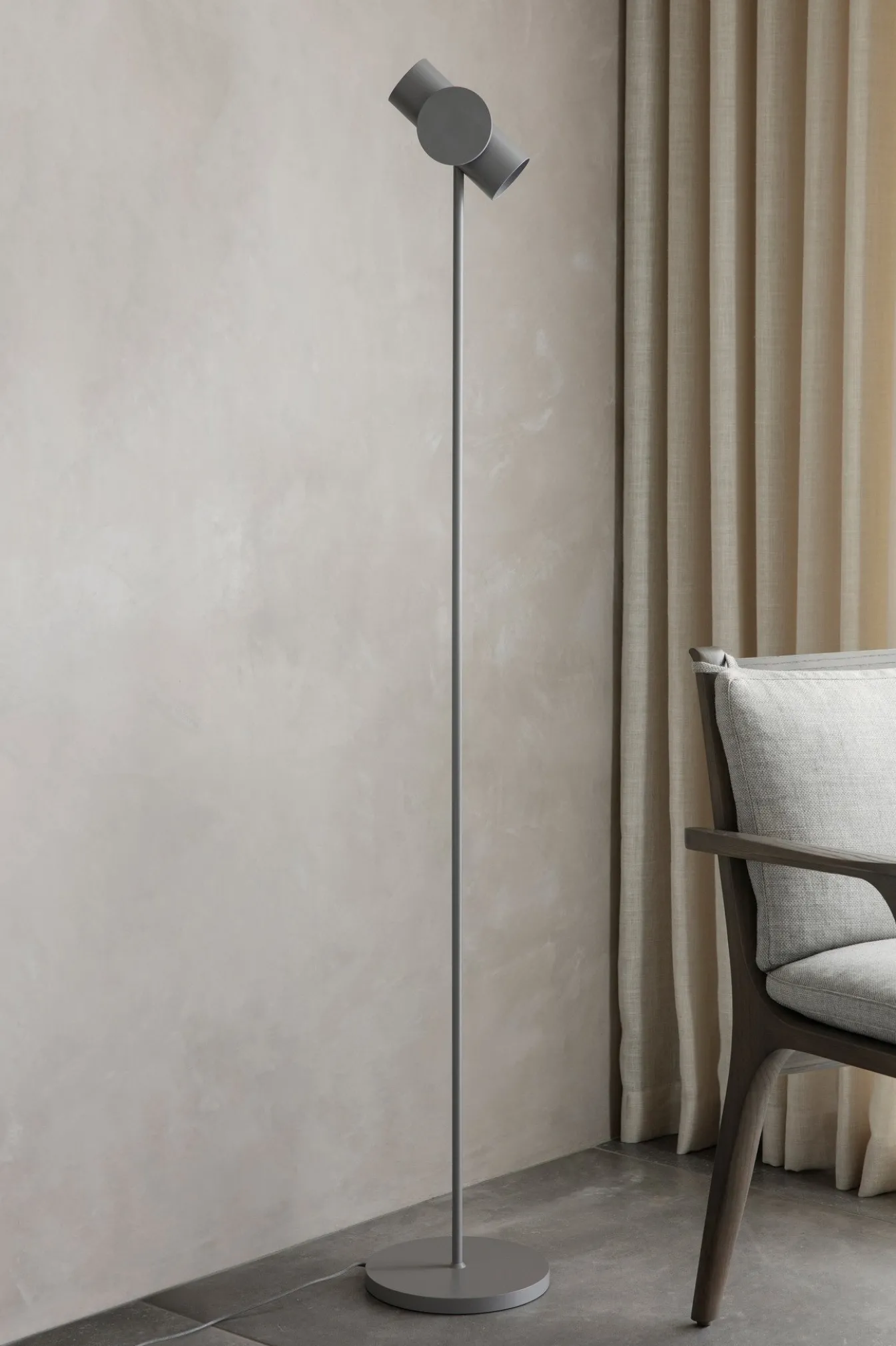 Store Bath & Living Blomus STAGE floor lamp Warm Gray (66185) height 130 cm