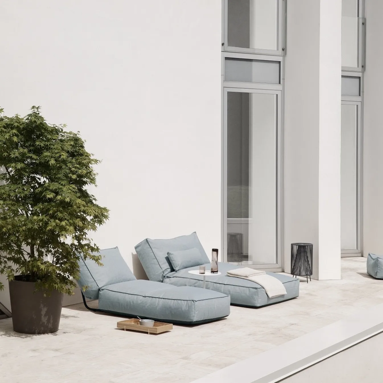 Outlet Bath & Living Blomus STAY daybed small color (62094) Ocean