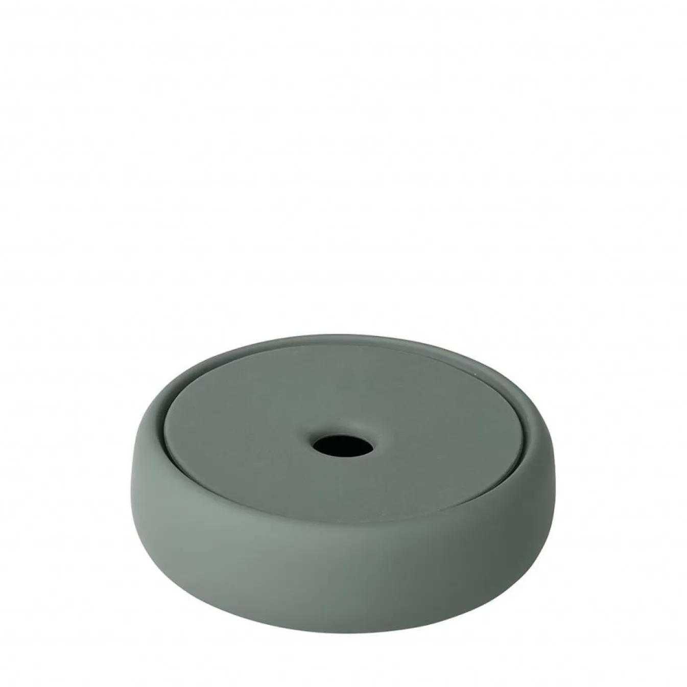 Best Bath & Living Blomus Storage box / soap dish SONO color Agave Green, green (69074) Ø12 cm