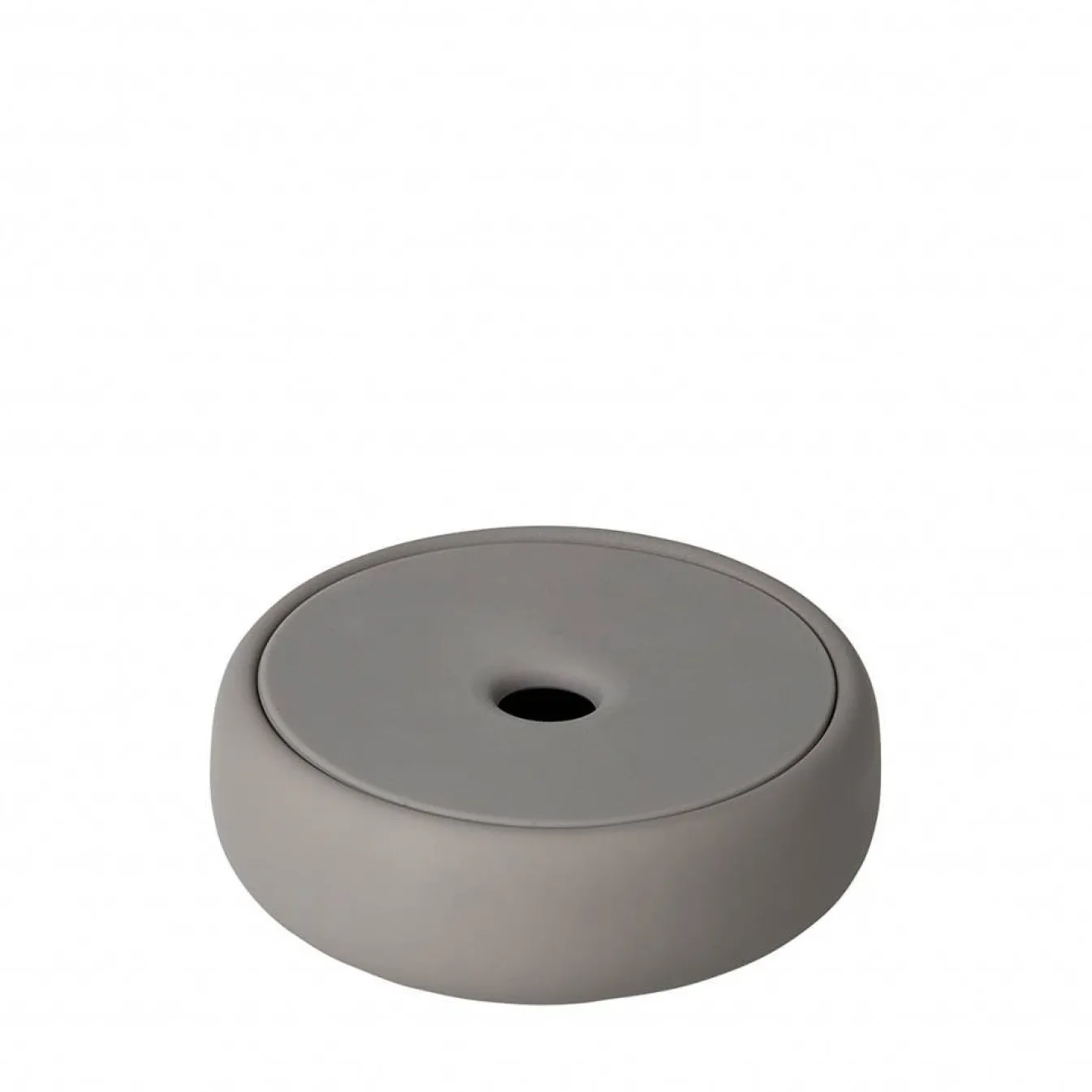 Sale Bath & Living Blomus Storage box / soap dish SONO color , taupe (69049) Ø12 cm Satellite