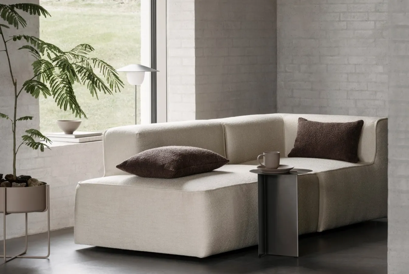 Store Bath & Living Blomus TASI sofa set - corner element right samplesavailableinstore