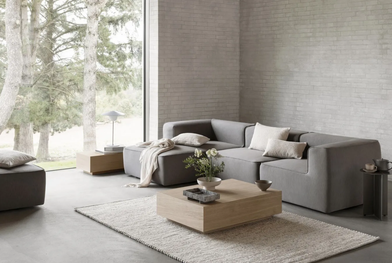 Store Bath & Living Blomus TASI sofa set - corner element right samplesavailableinstore
