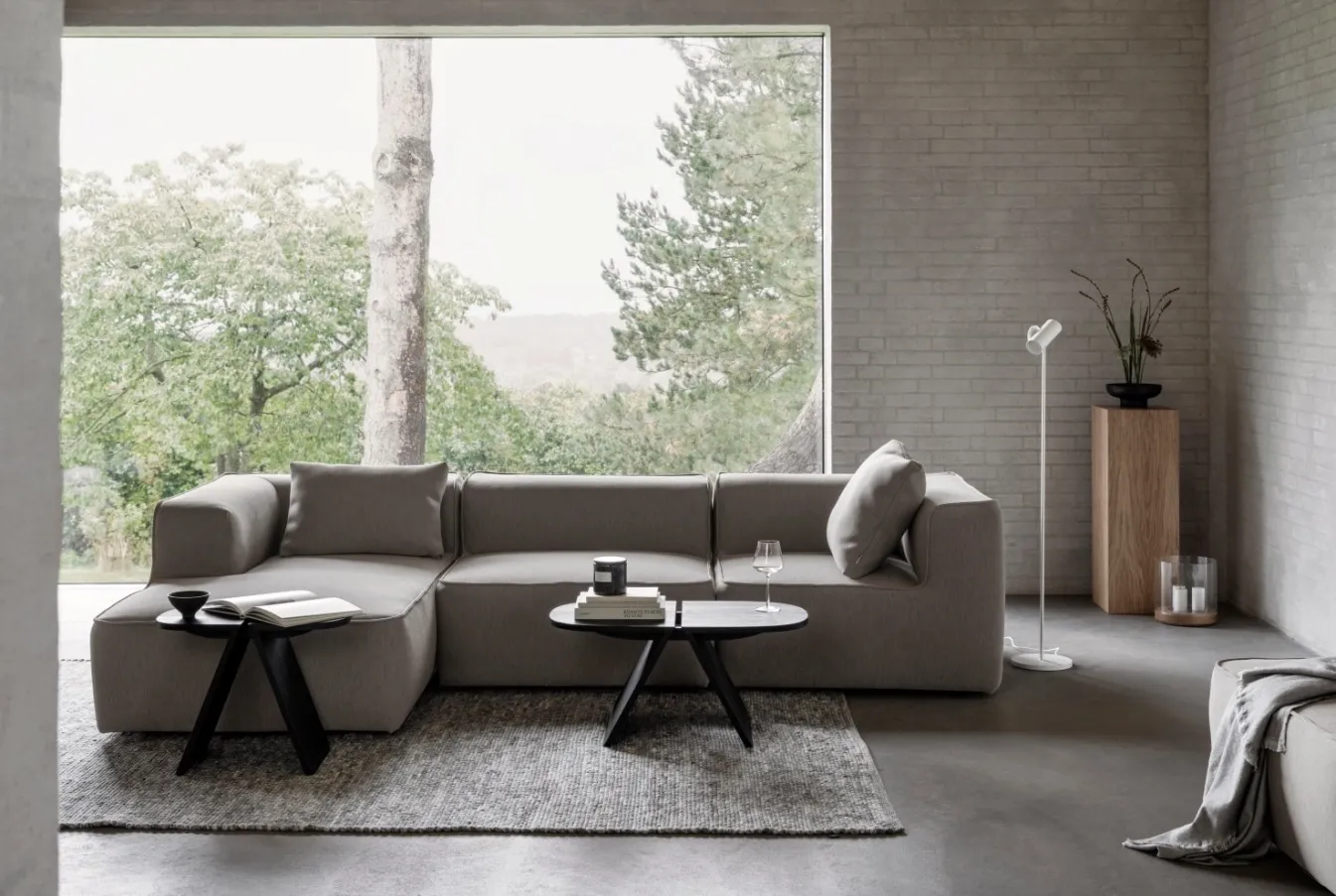 Store Bath & Living Blomus TASI sofa set - corner element right samplesavailableinstore