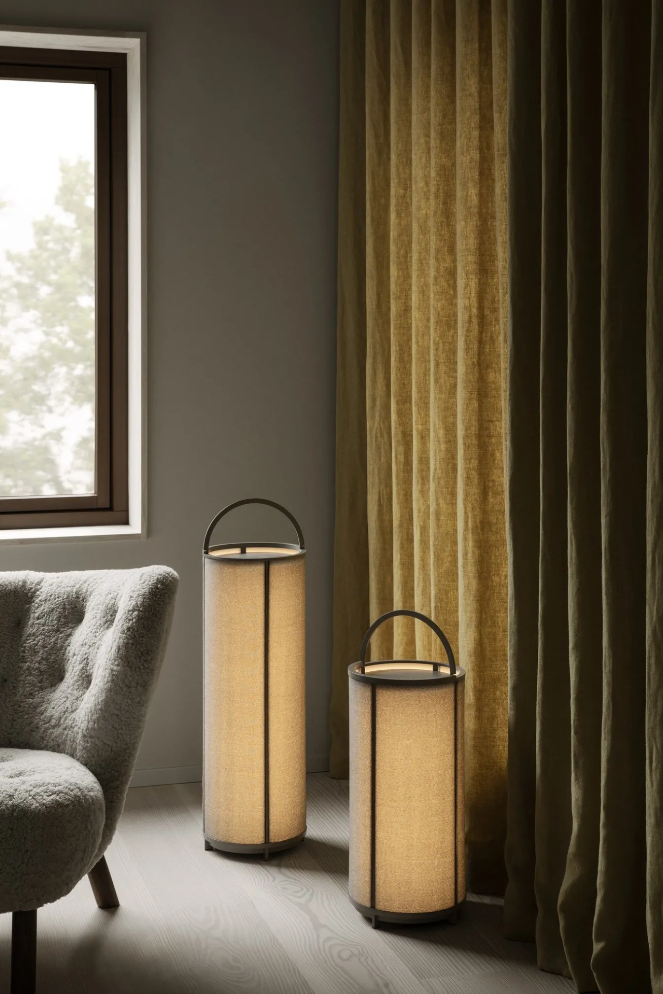 Best Sale Bath & Living Blomus TAWA floor lamp color (medium) 66201 Stone