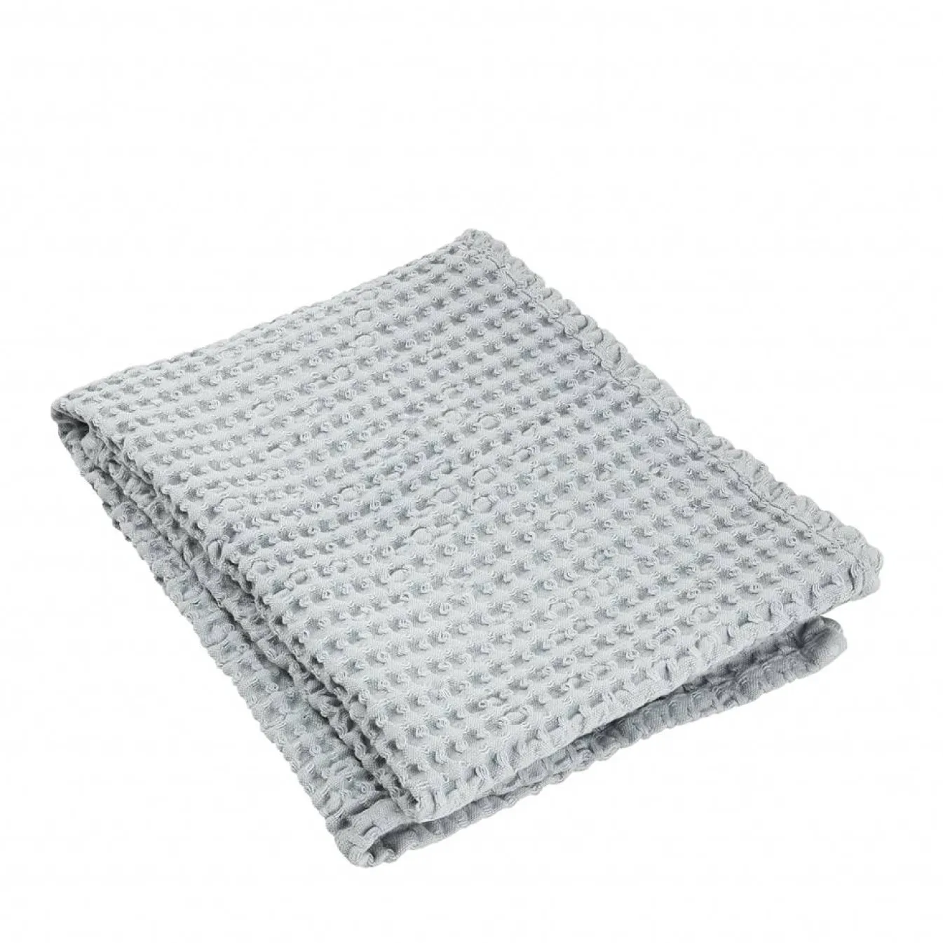 Clearance Bath & Living Blomus Towel waffle pattern 50x100 cm CARO color Micro Chip, light gray, 400 gr / m² (69003) MicroChip(lightgrey)