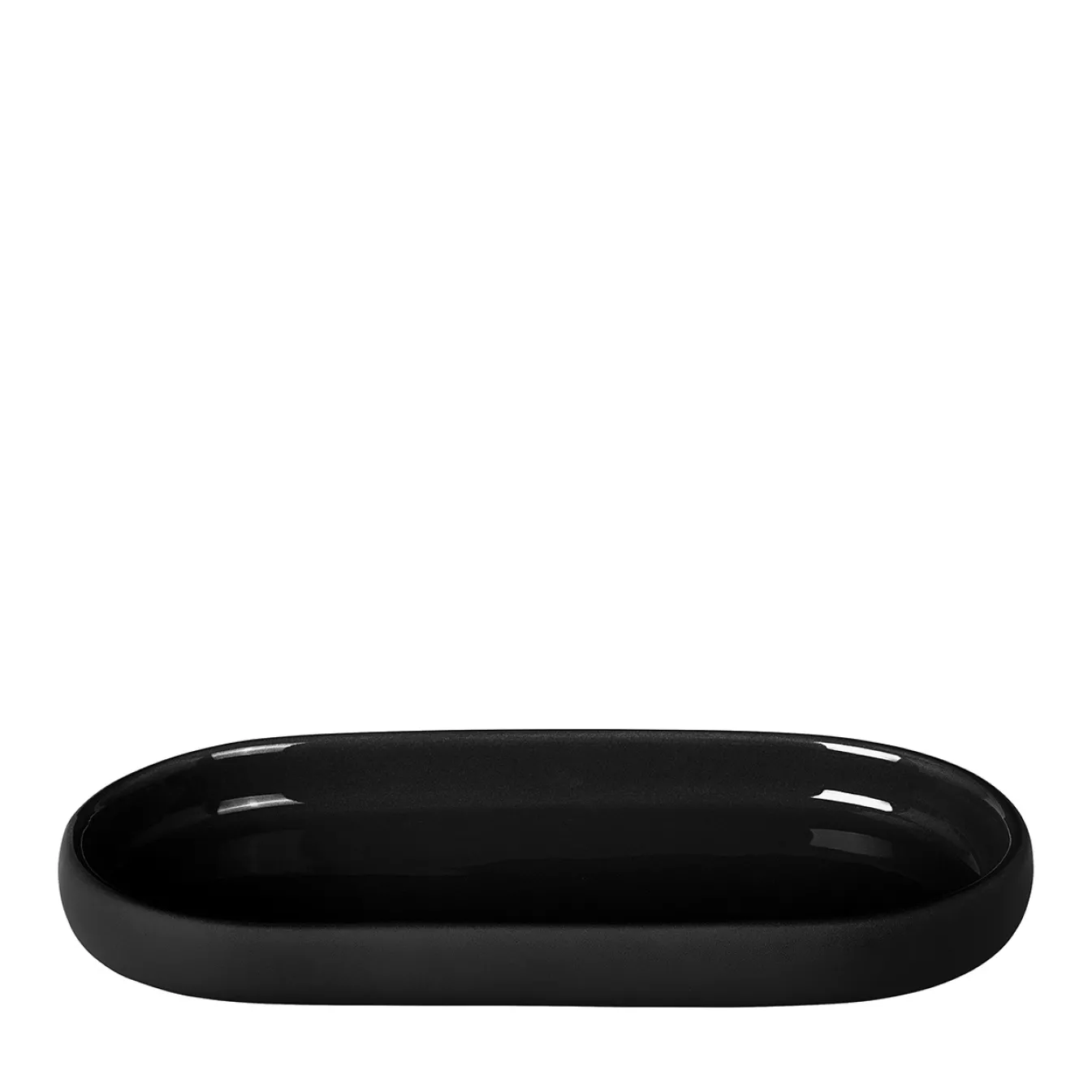 Shop Bath & Living Blomus Tray / bowl SONO color Black, black (66278)