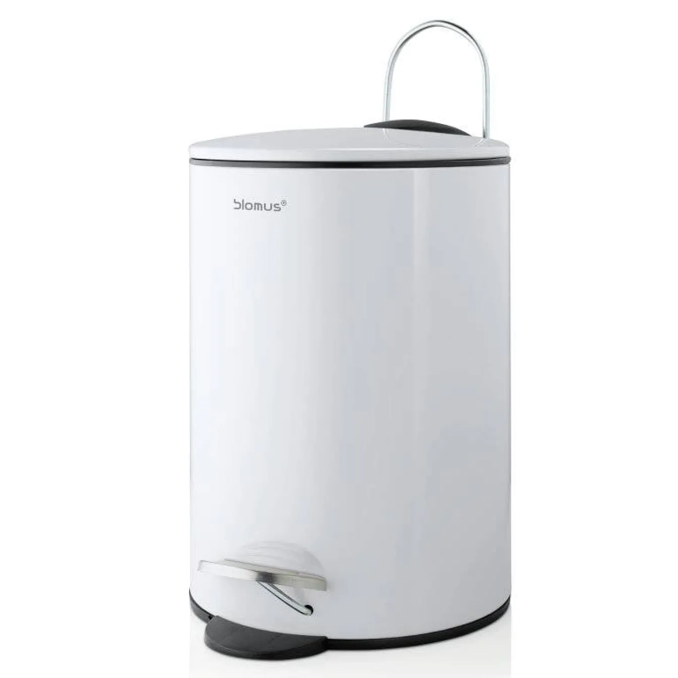 New Bath & Living Blomus TUBO pedal bin White (68945) 3 liters