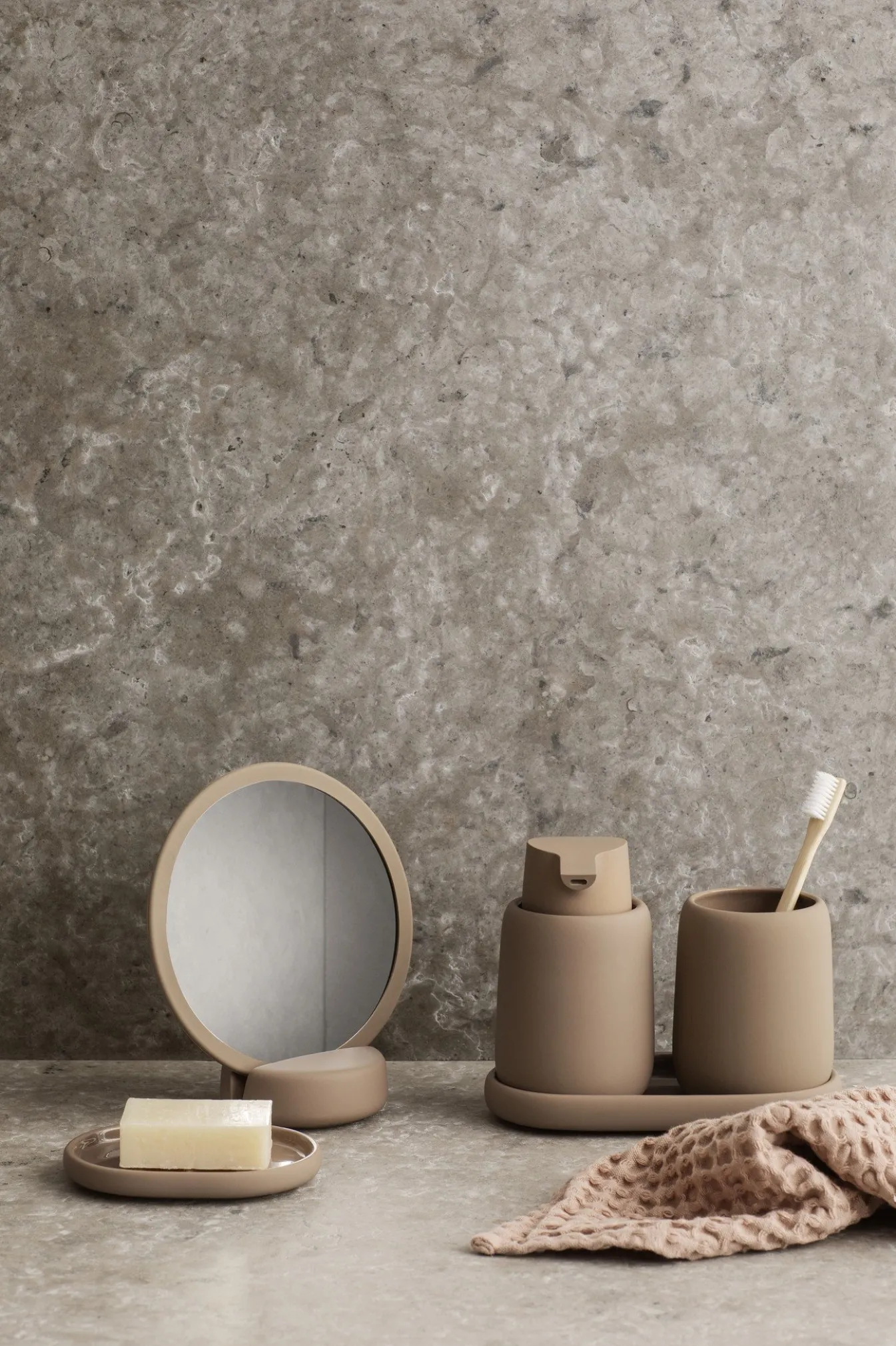 Outlet Bath & Living Blomus Tumbler SONO color (66372) Tan
