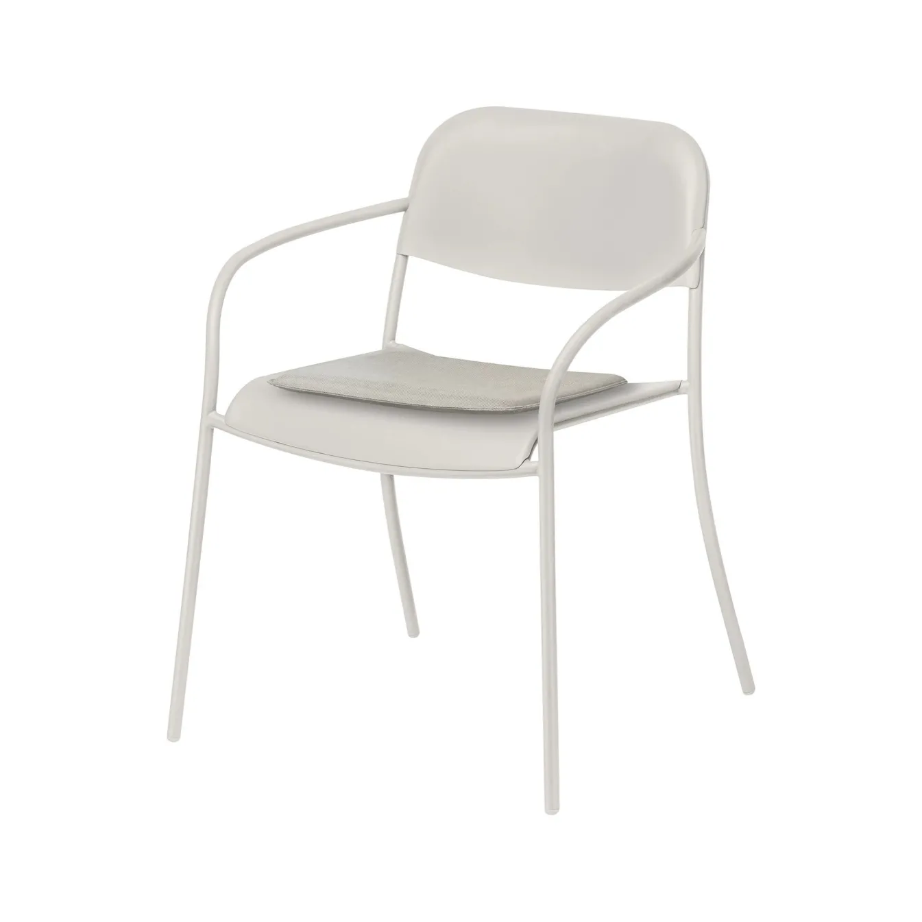 Sale Bath & Living Blomus YUA seat cushion for garden chair 39x34 cm MelangeGray
