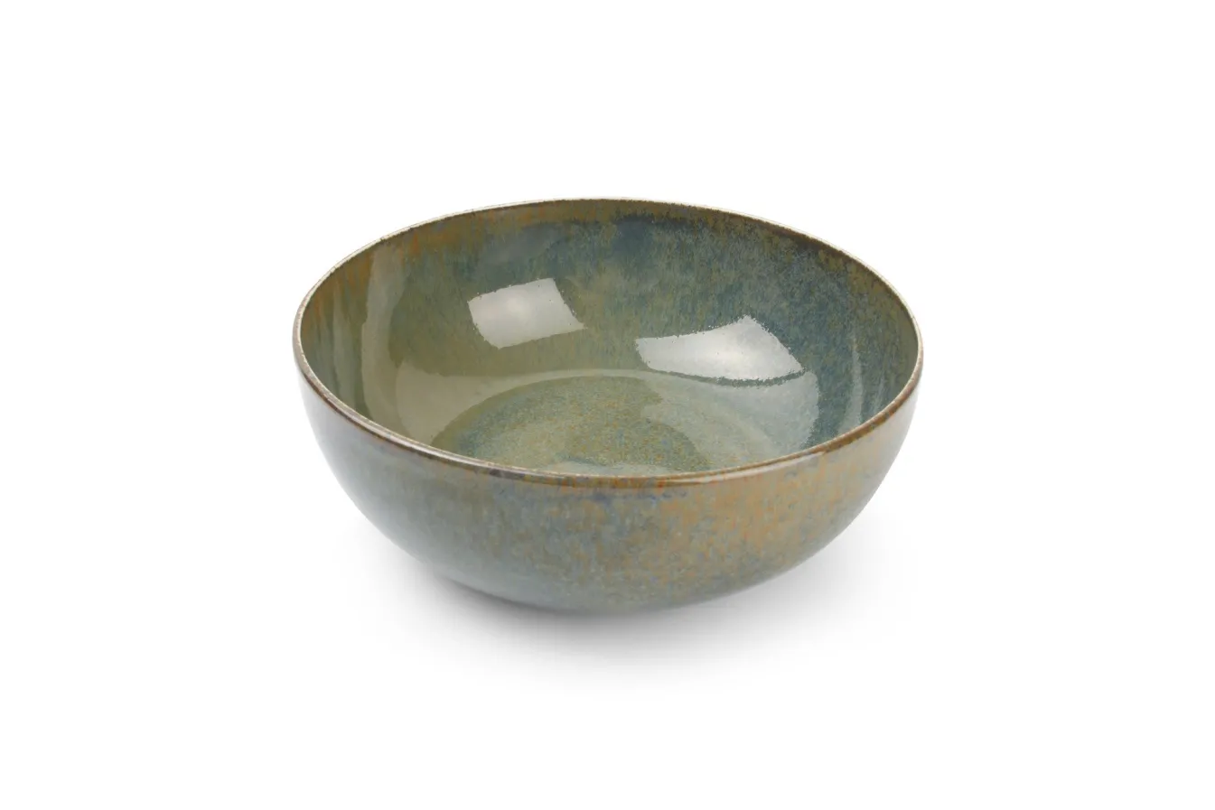 Flash Sale Bath & Living BonBistro CIRRO bowl / serving dish 23 cm - Green multi (740569) Greenmulti