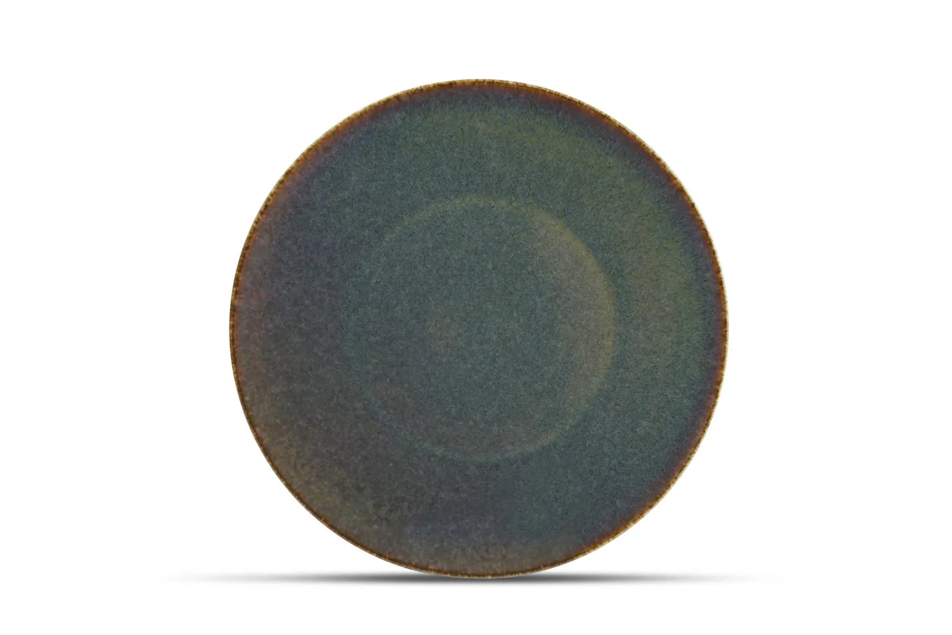 Sale Bath & Living BonBistro CIRRO flat plate 27 cm - Green multi (740551) Greenmulti