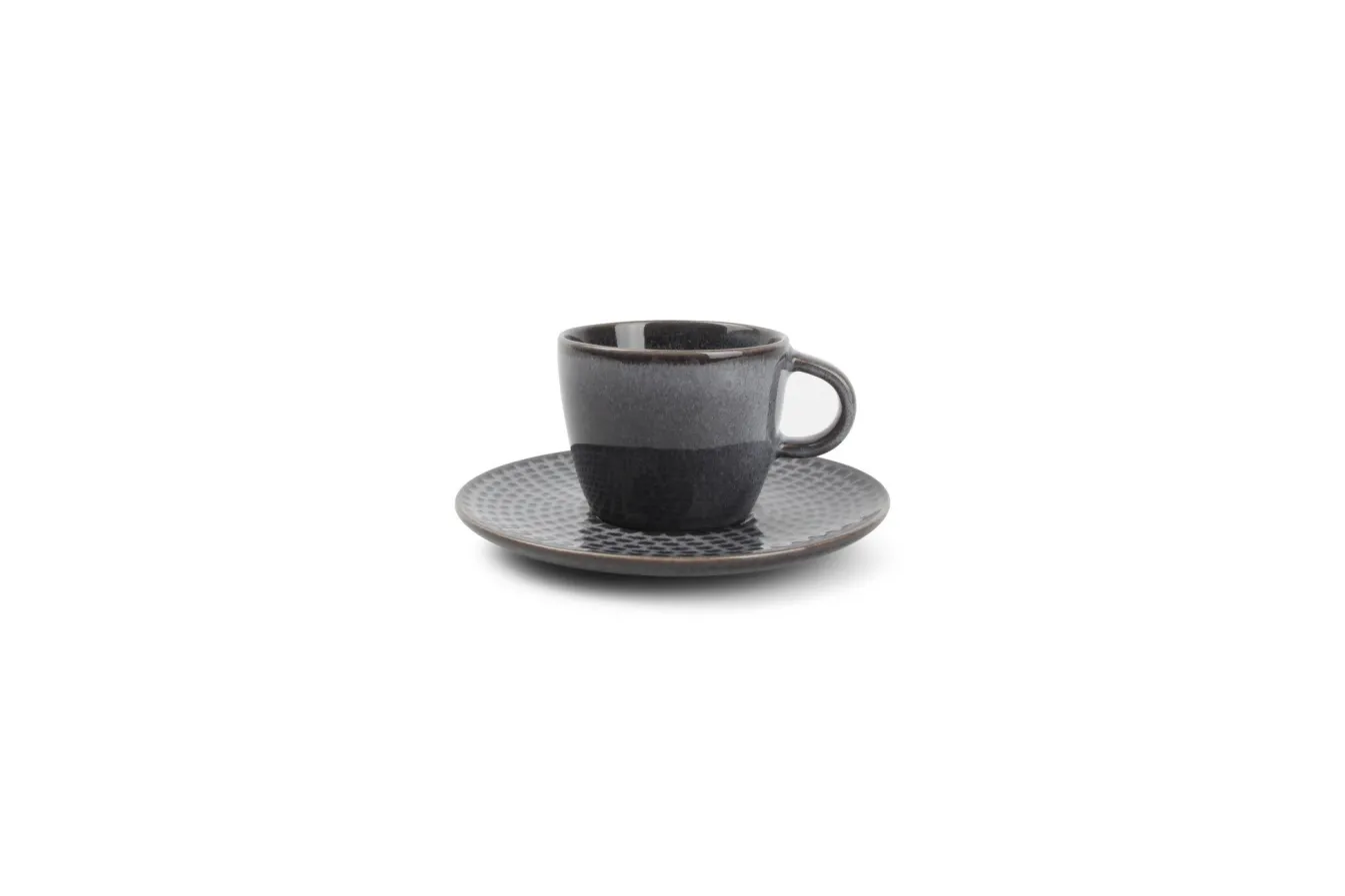 Cheap Bath & Living SP STITCH espresso cup and saucer 90 ml gray (set / 4) 850270