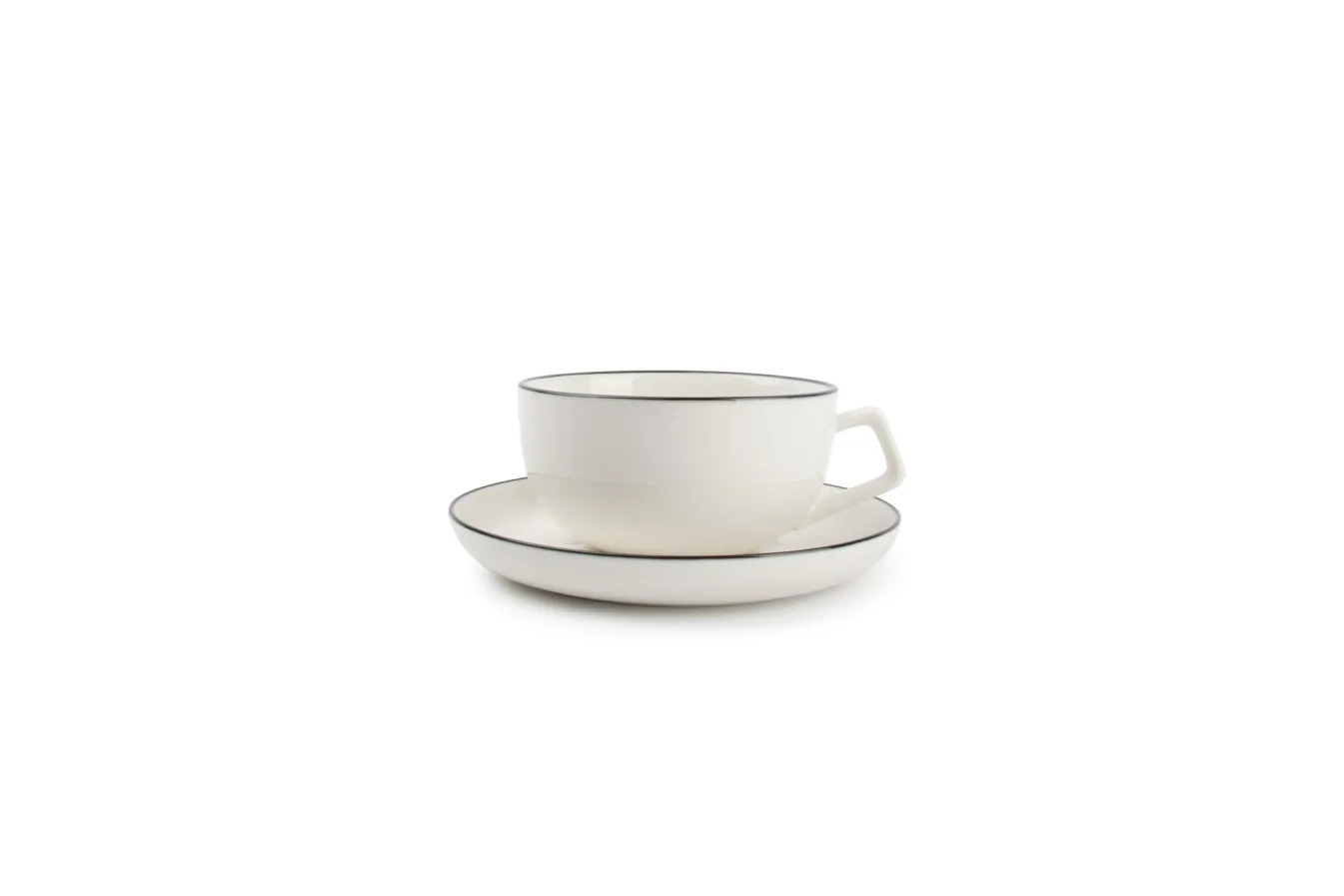 Discount Bath & Living SP STUDIO BASE cup and saucer 220 ml (set/4) 850015 white