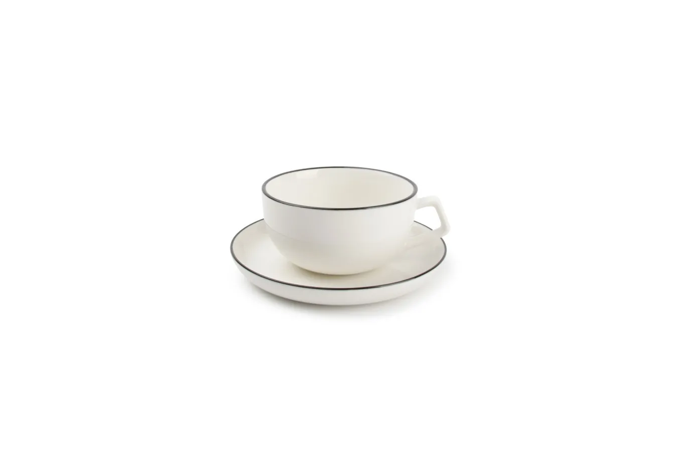 Discount Bath & Living SP STUDIO BASE cup and saucer 220 ml (set/4) 850015 white