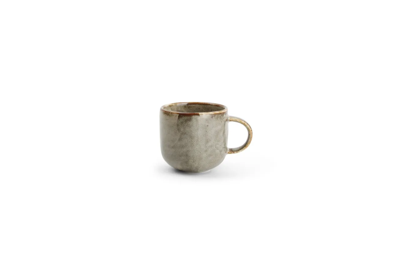 Flash Sale Bath & Living SP STUDIO URBAN espresso cup and saucer - (803557 + 803558) Concrete