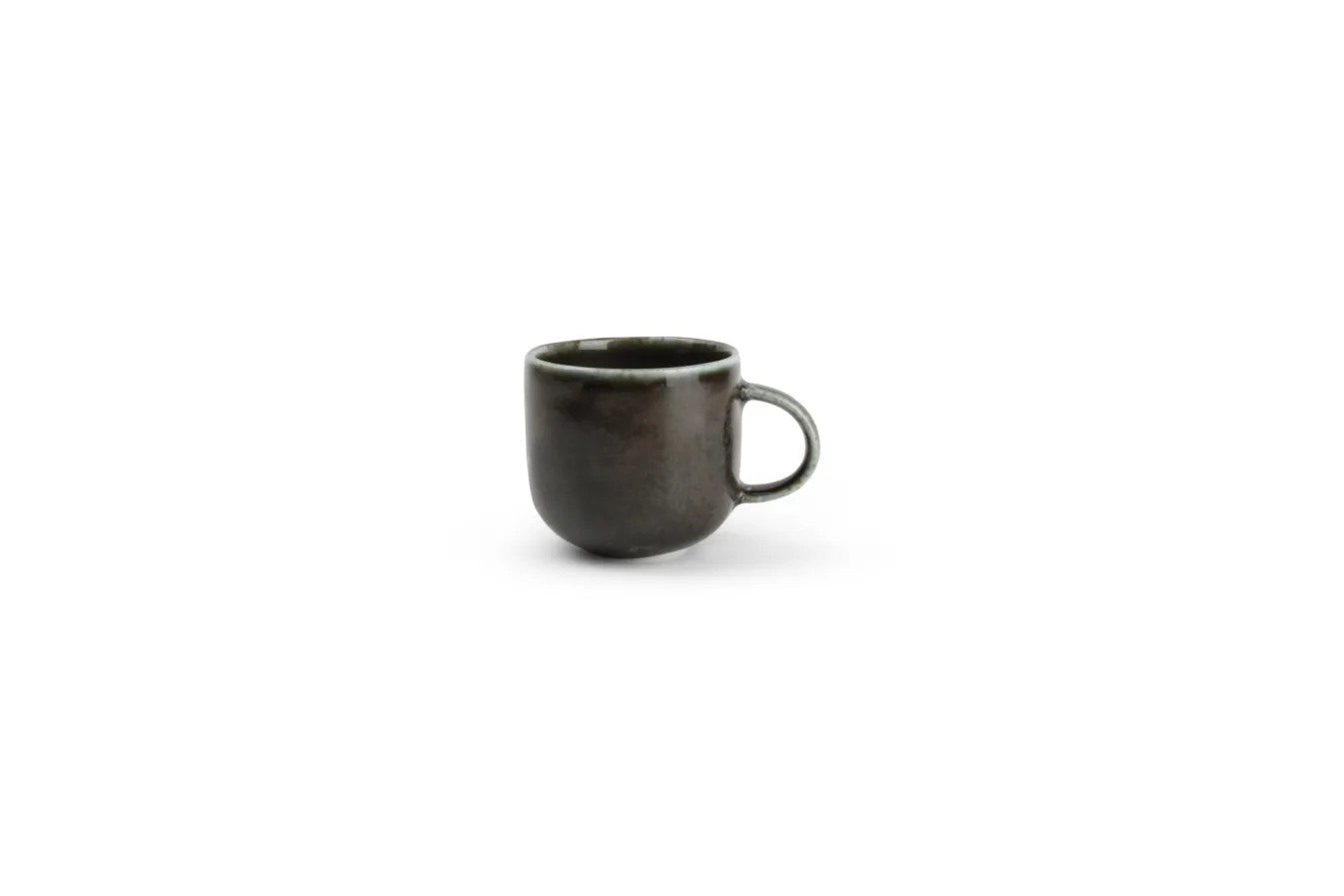 Clearance Bath & Living SP STUDIO URBAN espresso cup and saucer - (803546 + 803547) Ebony