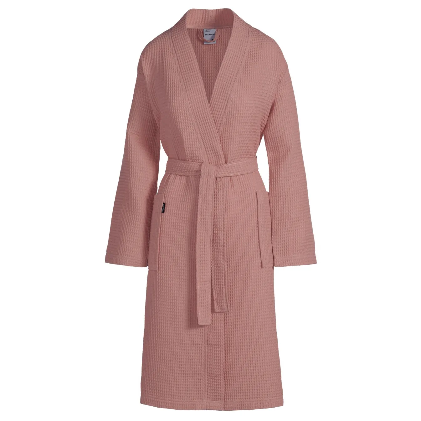 Store Bath & Living Vandyck Bathrobe BIARRITZ color Ash Rose (BAGE22104)