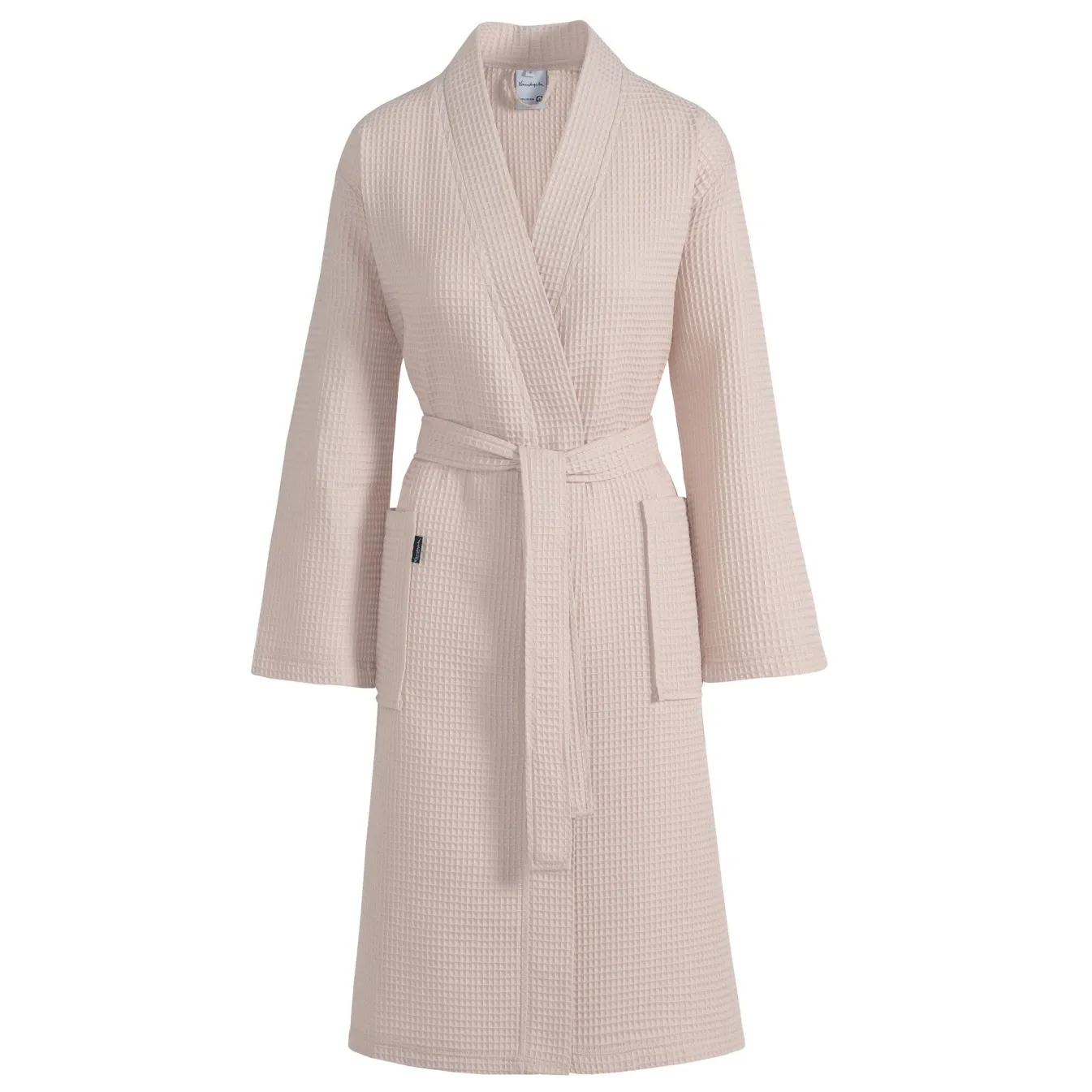 Discount Bath & Living Vandyck Bathrobe BIARRITZ color Pale Pink (BAGE22104)