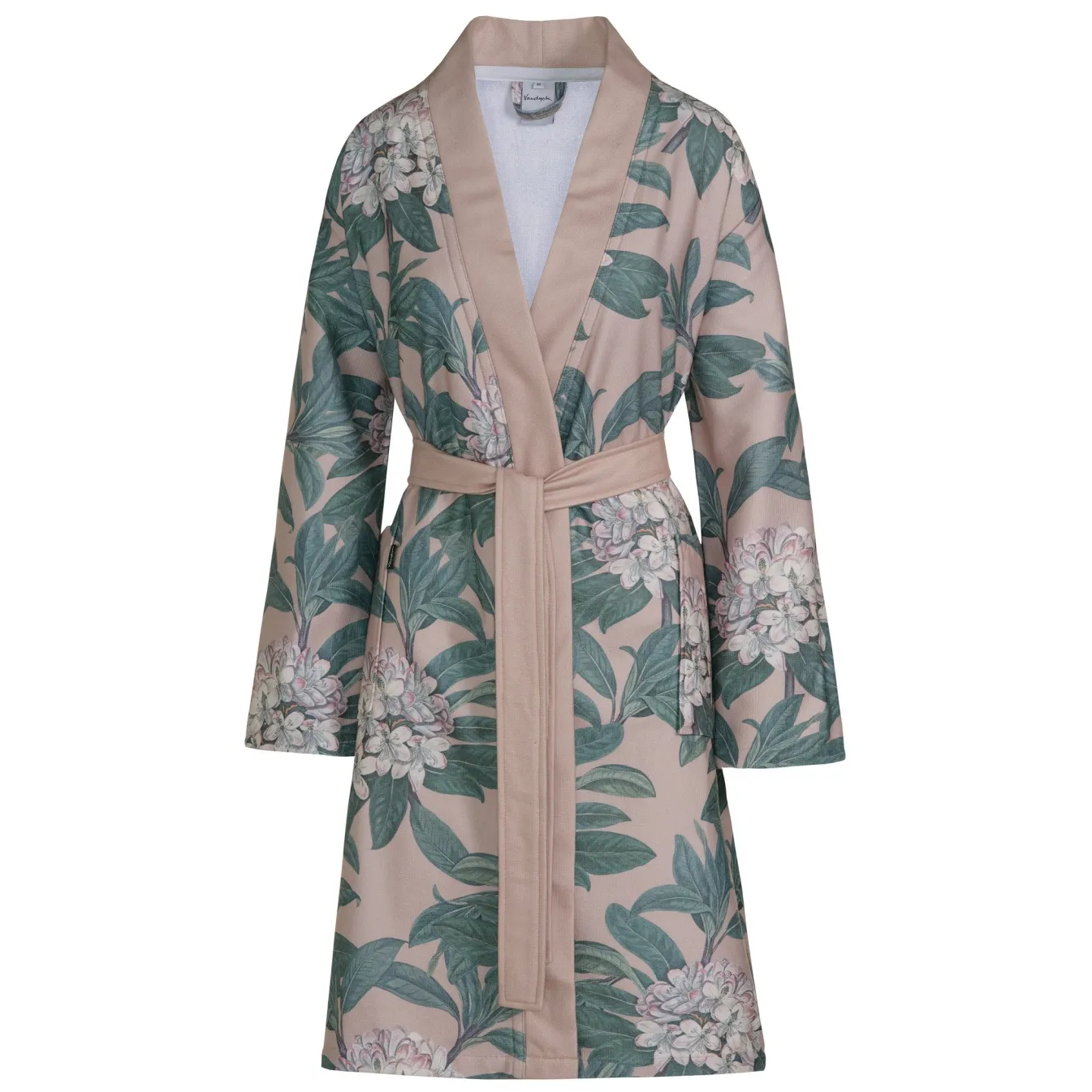 Store Bath & Living Vandyck Bathrobe ELLA color Praline-163 (BAGE22101)