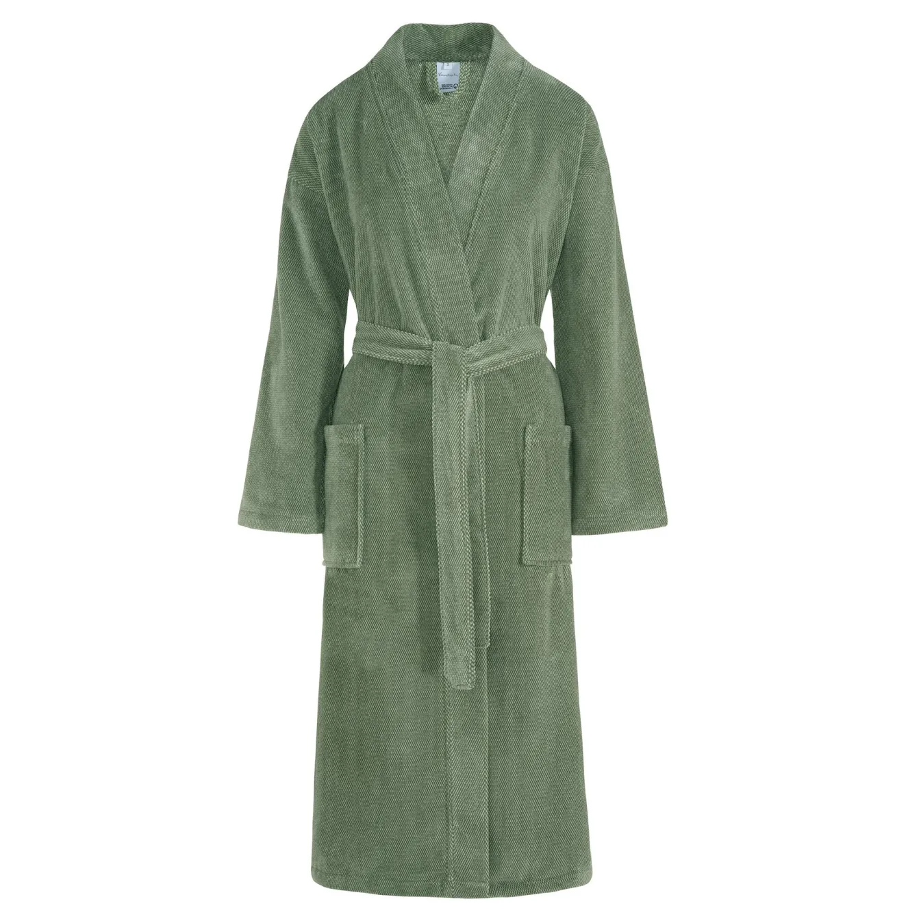 Discount Bath & Living Vandyck Bathrobe KYOTO Olive-113 (BAEG17201)