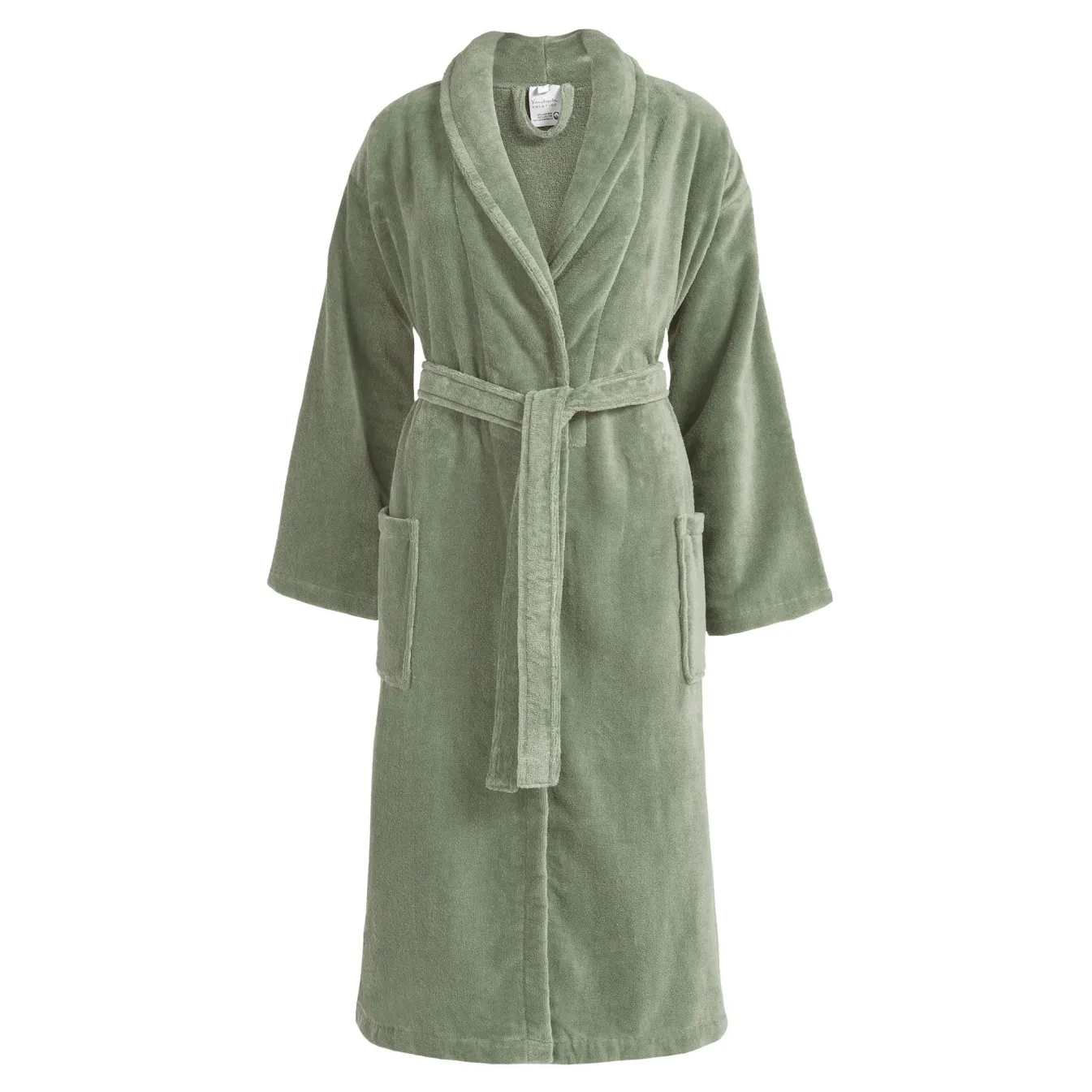 Cheap Bath & Living Vandyck Bathrobe PRESTIGE color Smoke Green (BAPA19202)