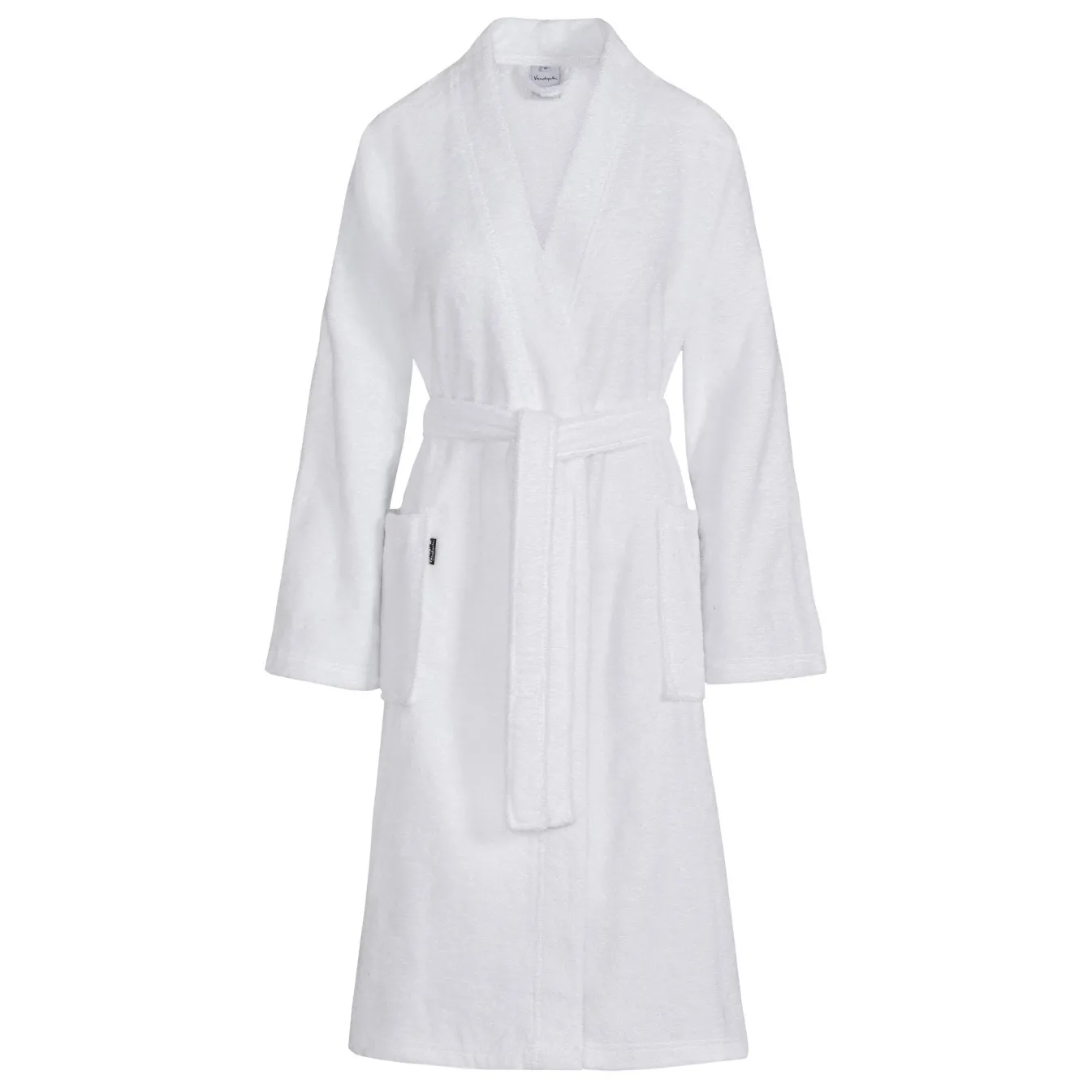 Clearance Bath & Living Vandyck Bathrobe TOLEDO color white (BAGE22105)