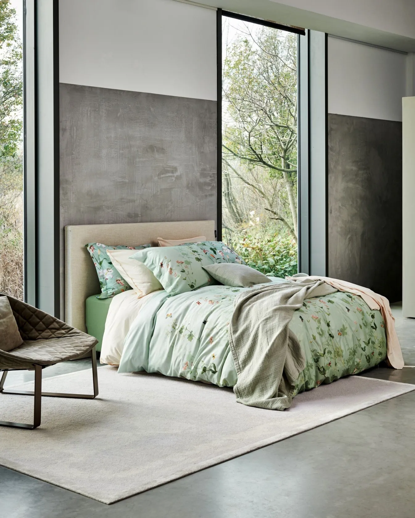 Cheap Bath & Living Vandyck Duvet cover AZALEA Light Green 140x220 cm (satin cotton)