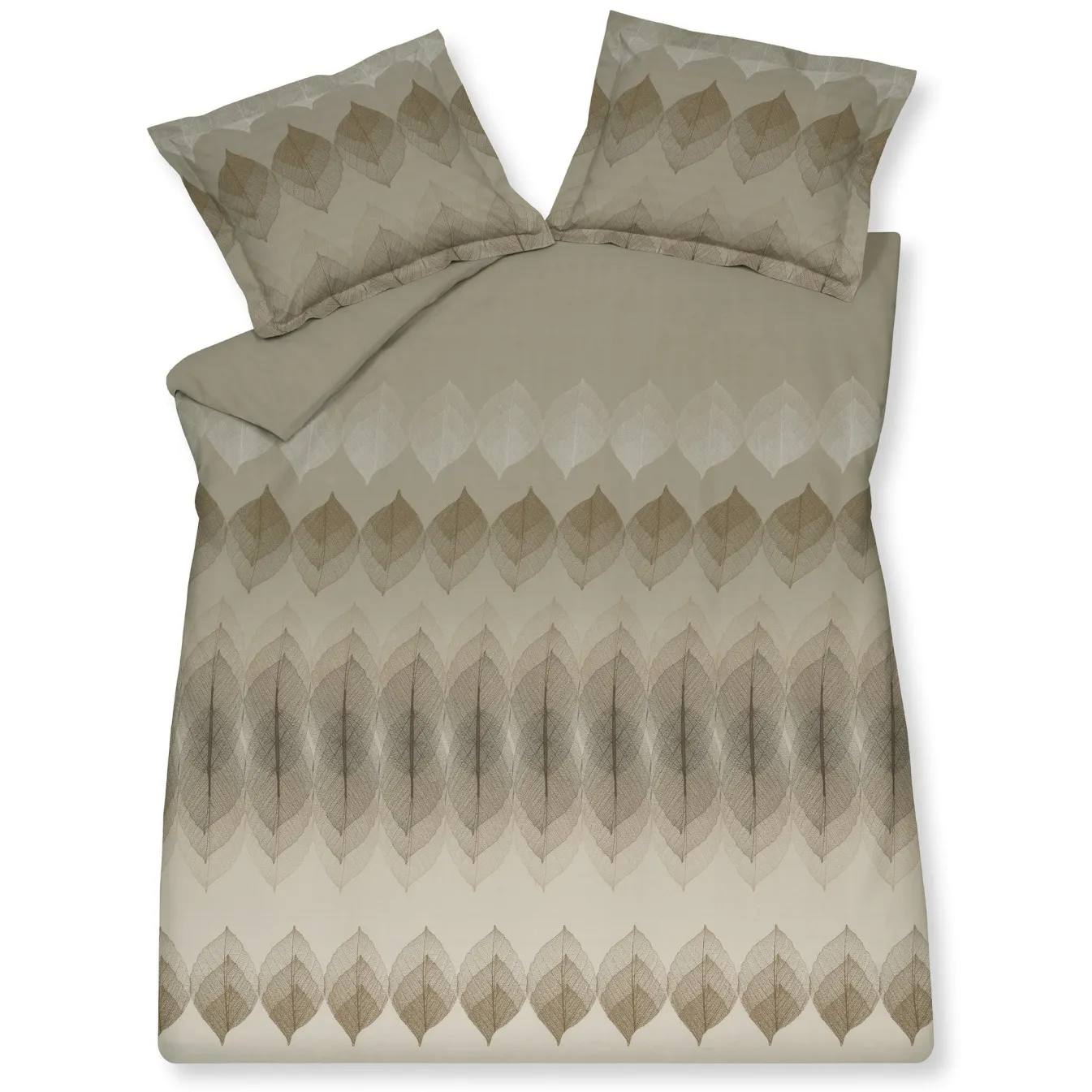 Sale Bath & Living Vandyck Duvet cover BIG LEAF Hazel 200x220 cm (cotton) CLBB22212