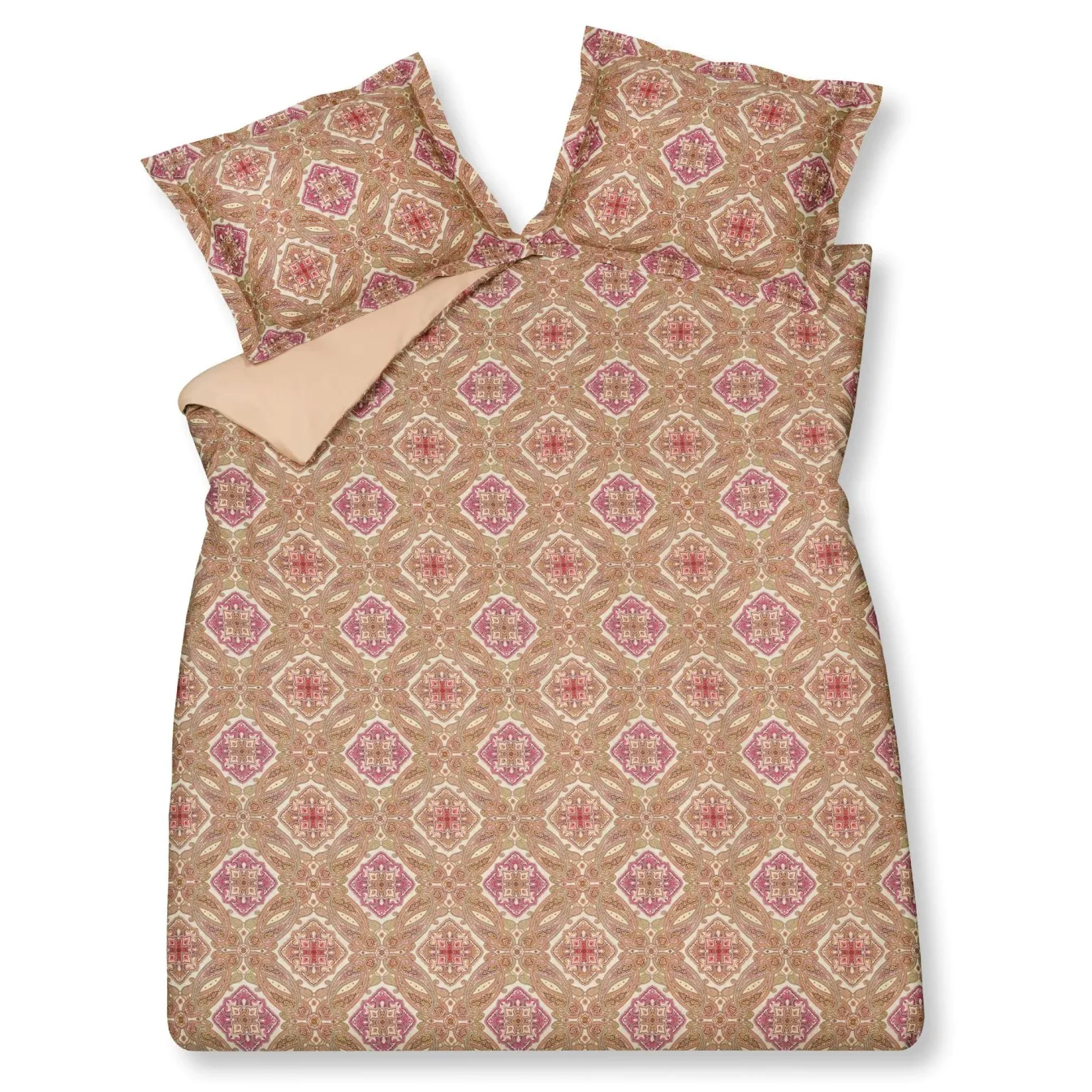 Sale Bath & Living Vandyck Duvet cover CHARM Apricot Blush 140x220 cm (satin cotton)