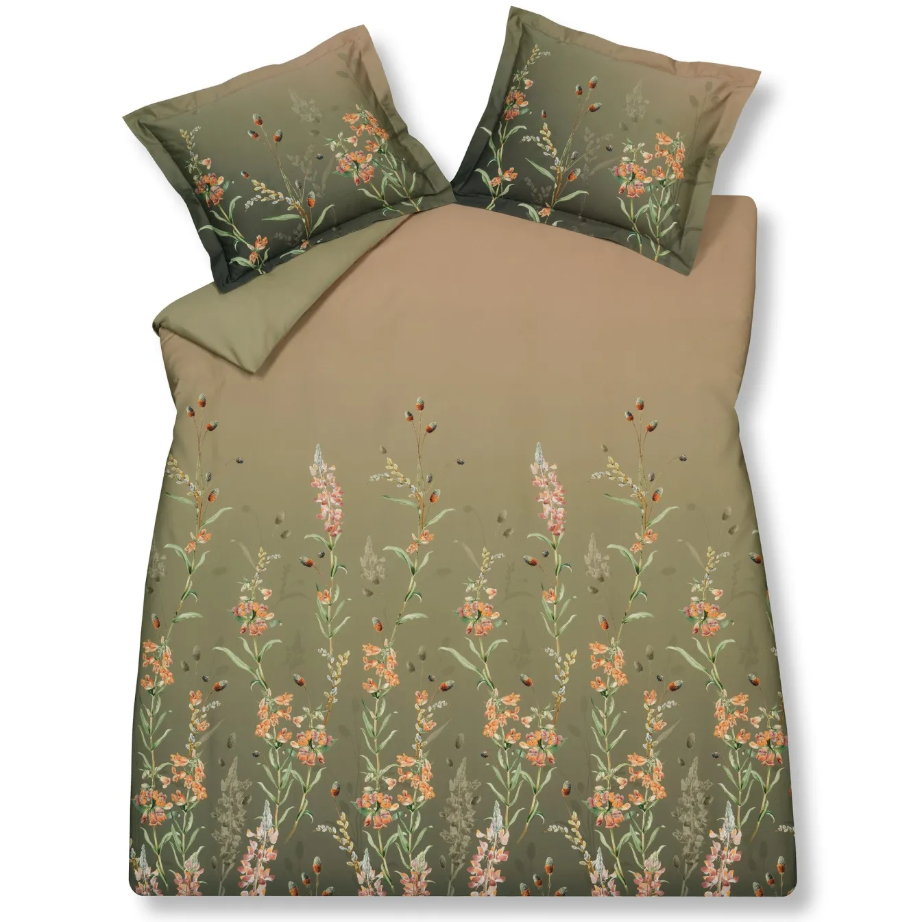 Cheap Bath & Living Vandyck Duvet cover CHARMING HAZEL Olive 200x220 cm (satin) SASA21207