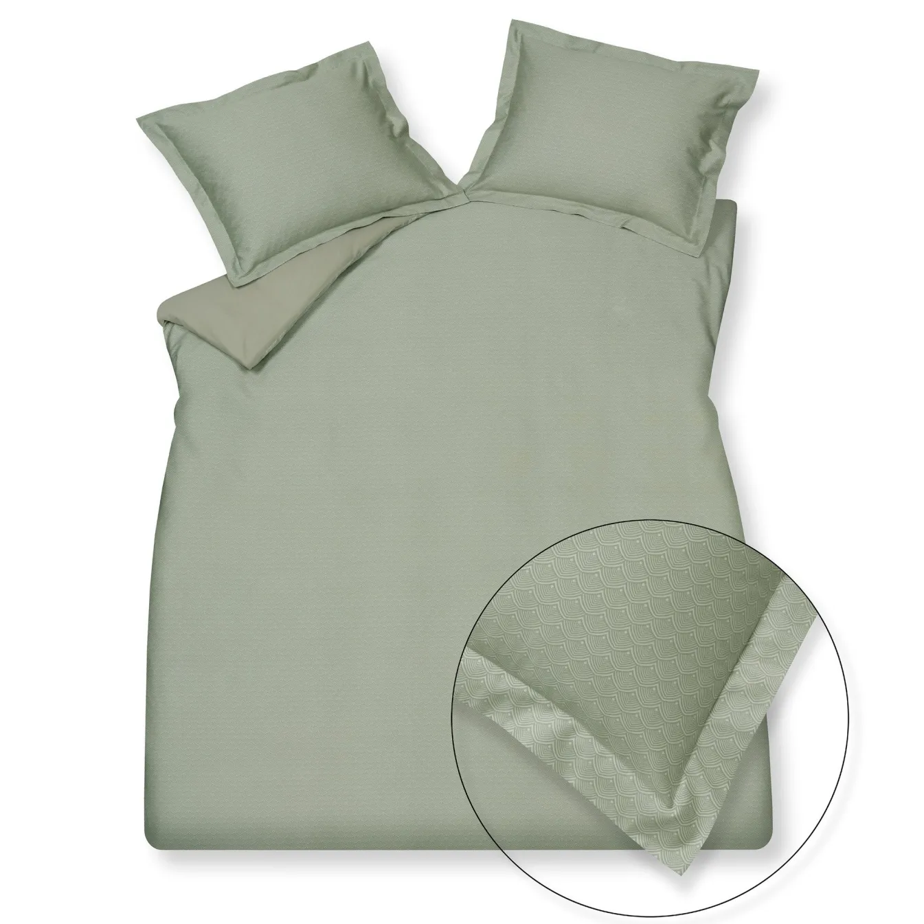 Cheap Bath & Living Vandyck Duvet cover FIZZY Pale Olive 200x220 cm (satin) SASA22104