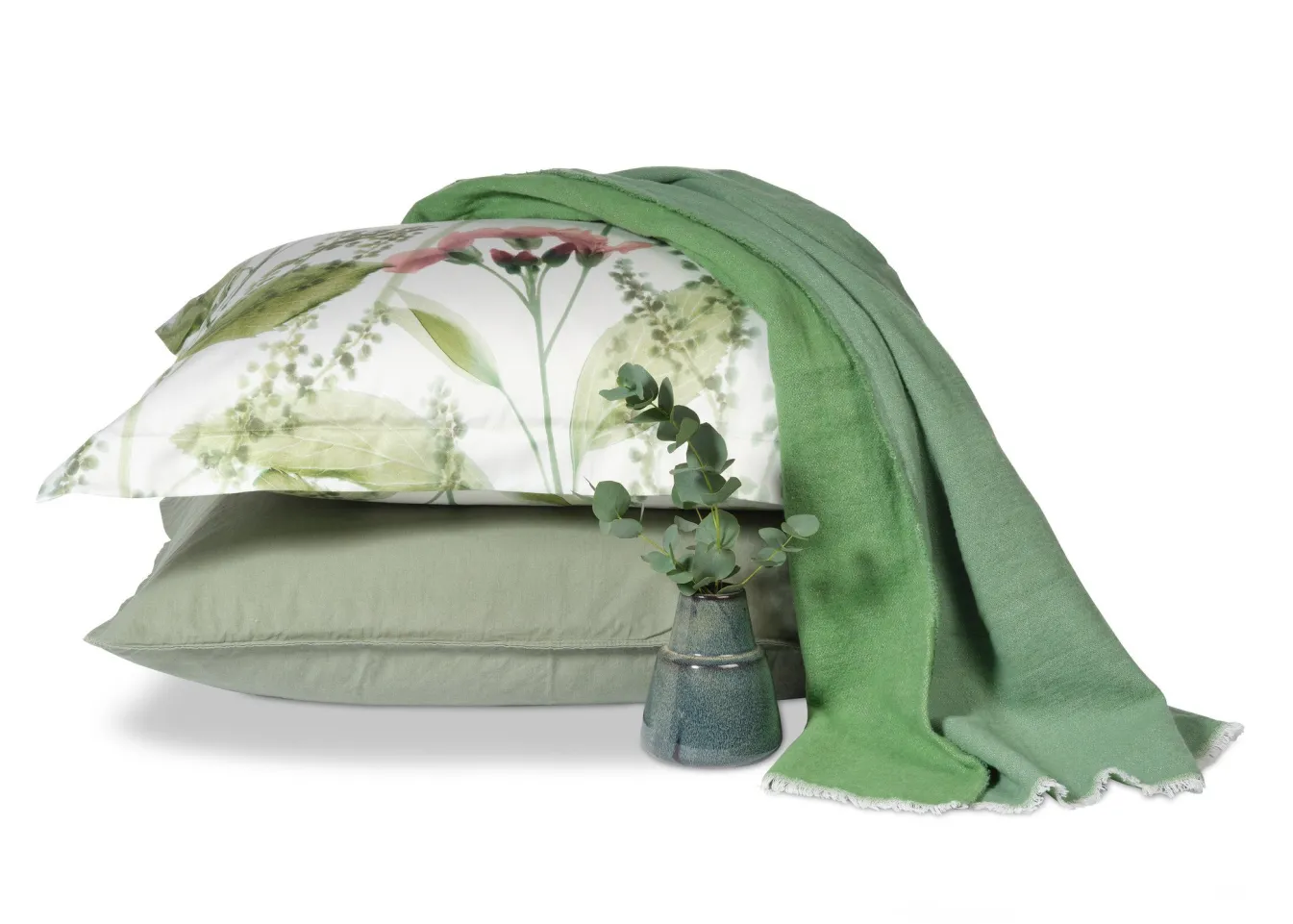 Cheap Bath & Living Vandyck Duvet cover FUNDAMENTAL Light Green 200x220 cm (satin) SAS220103